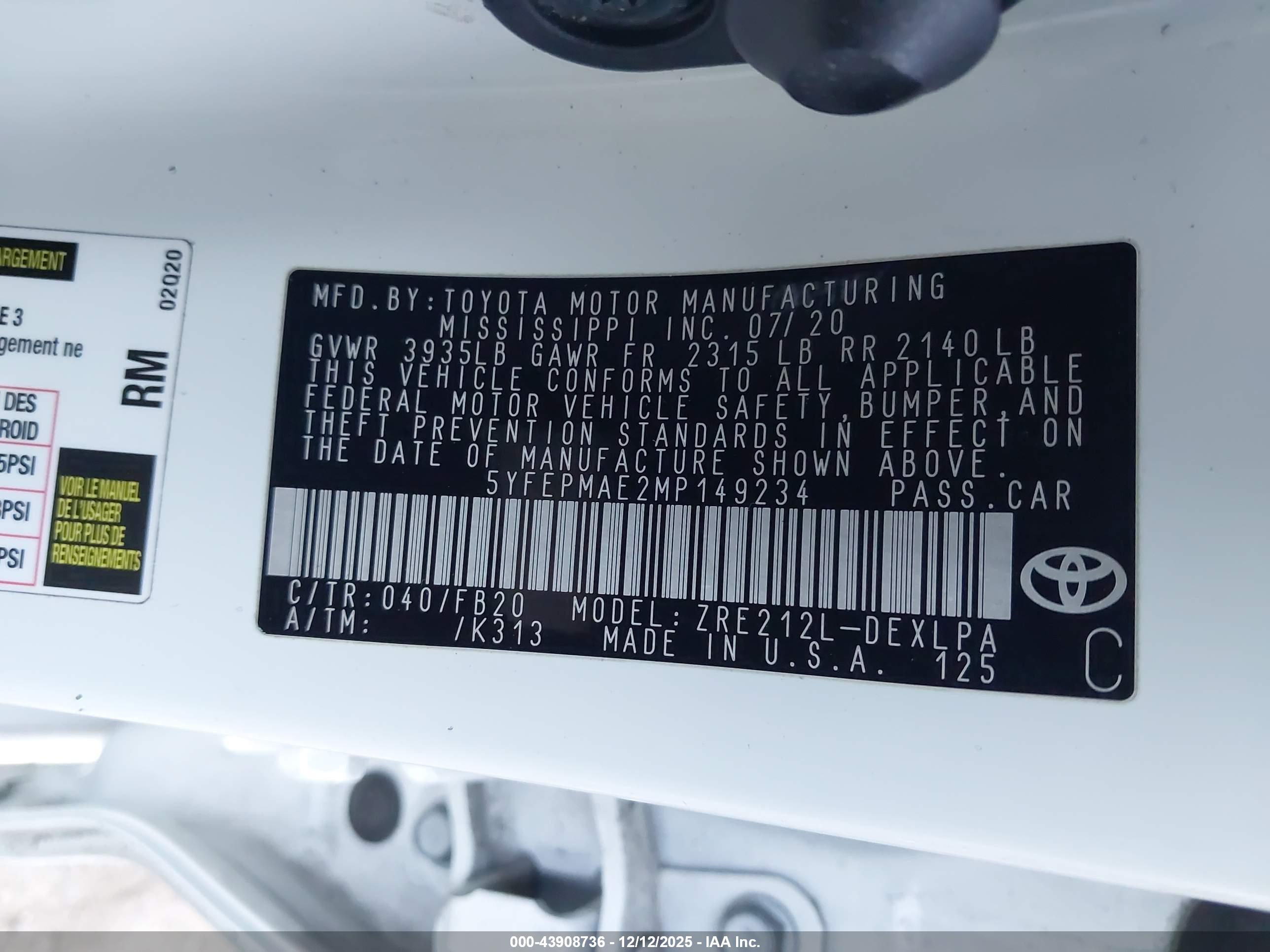 TOYOTA COROLLA image 9