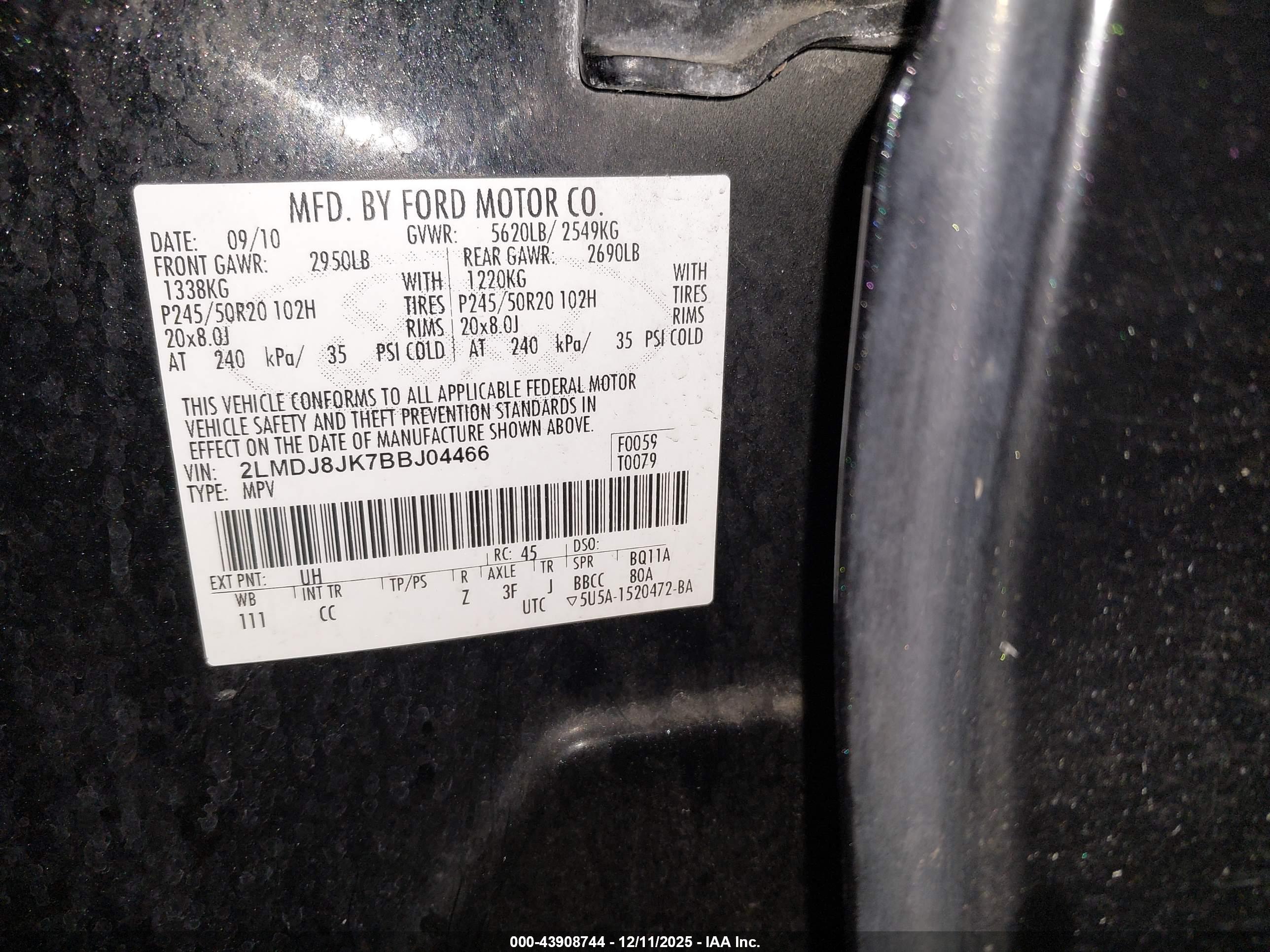 LINCOLN MKX image 9