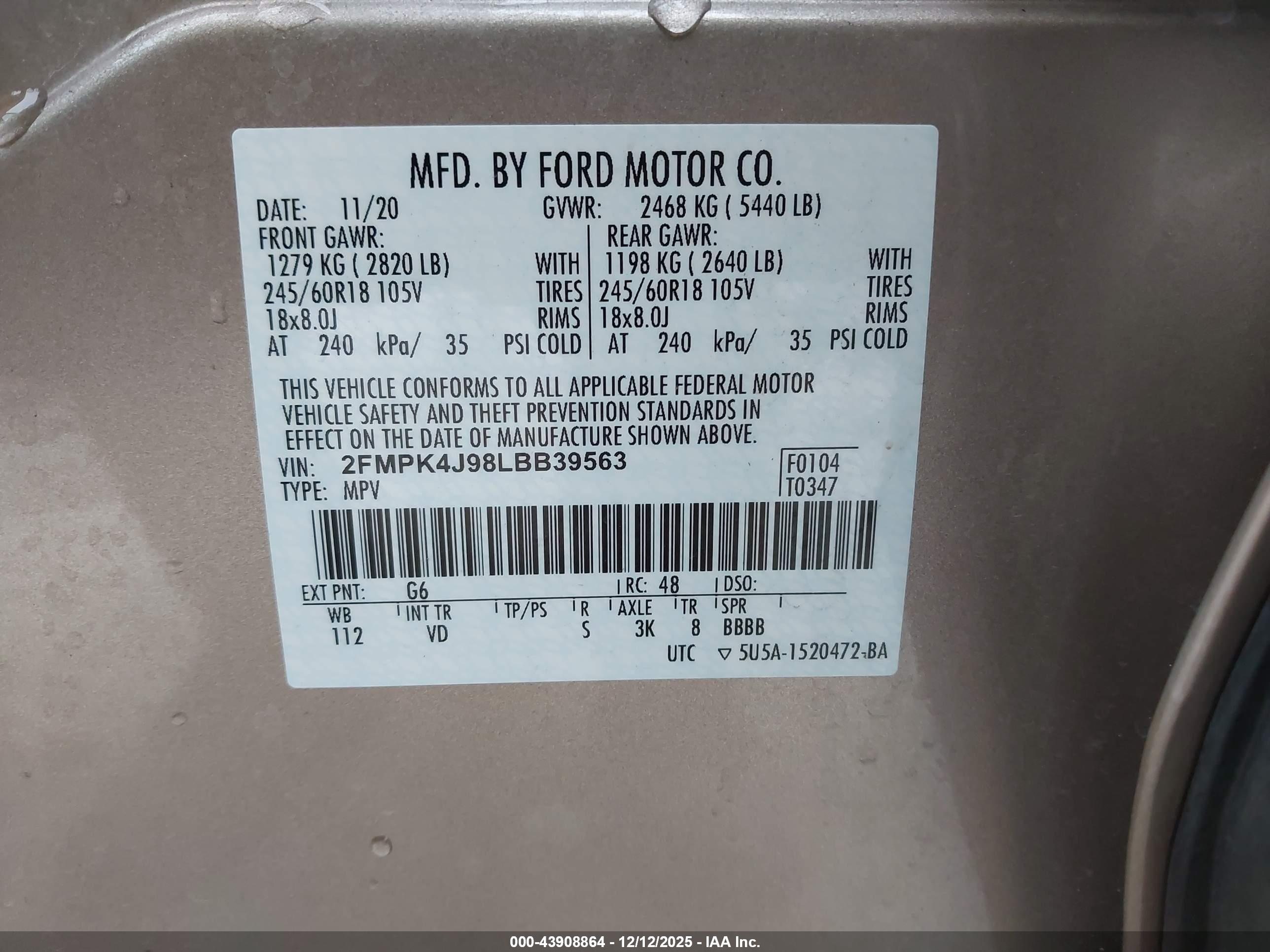 FORD EDGE image 9