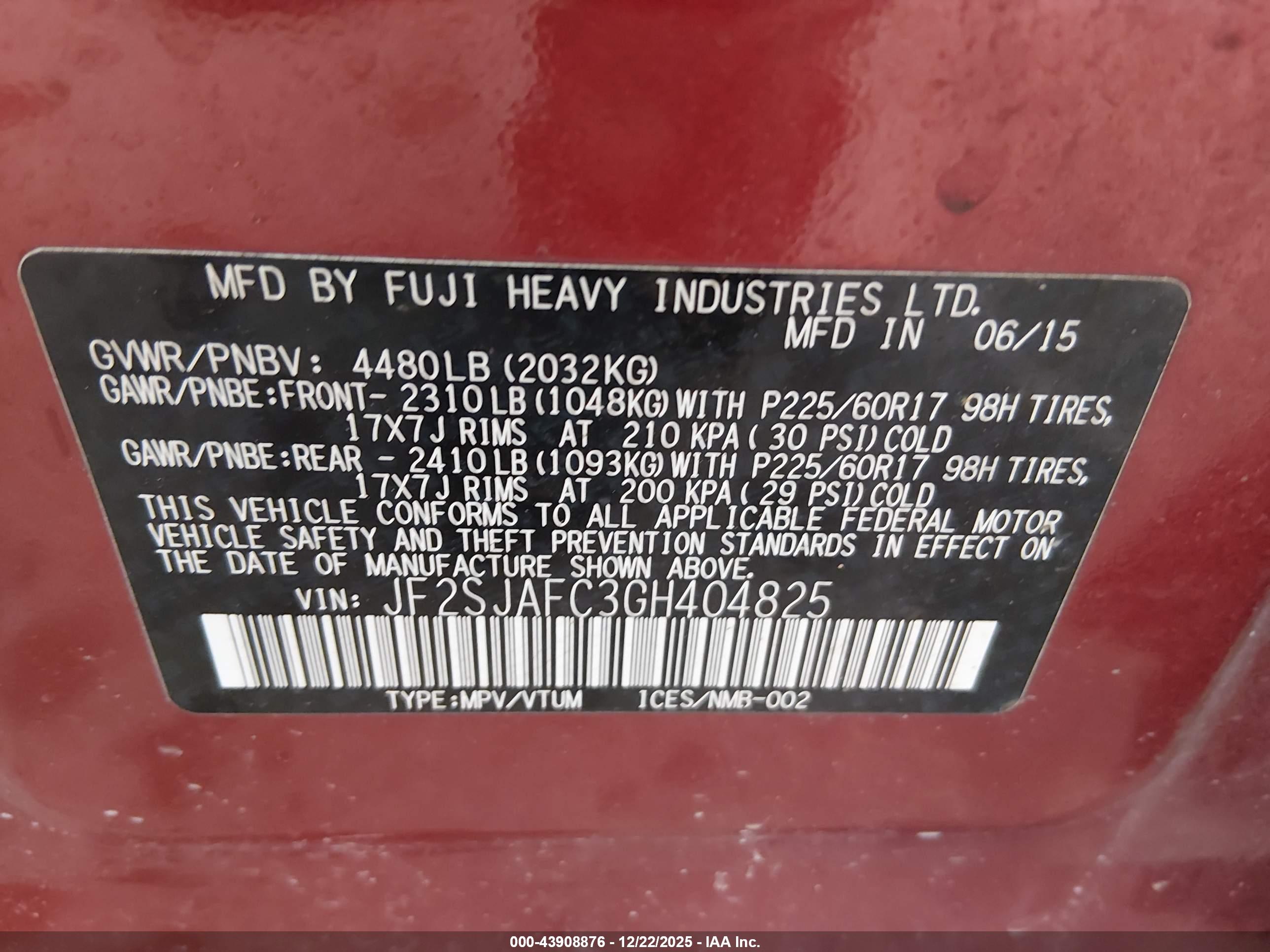 SUBARU FORESTER image 9