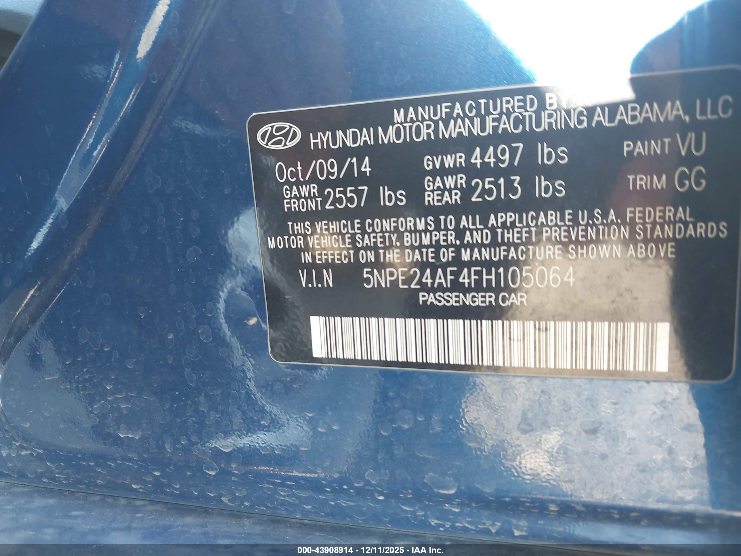 HYUNDAI SONATA image 9