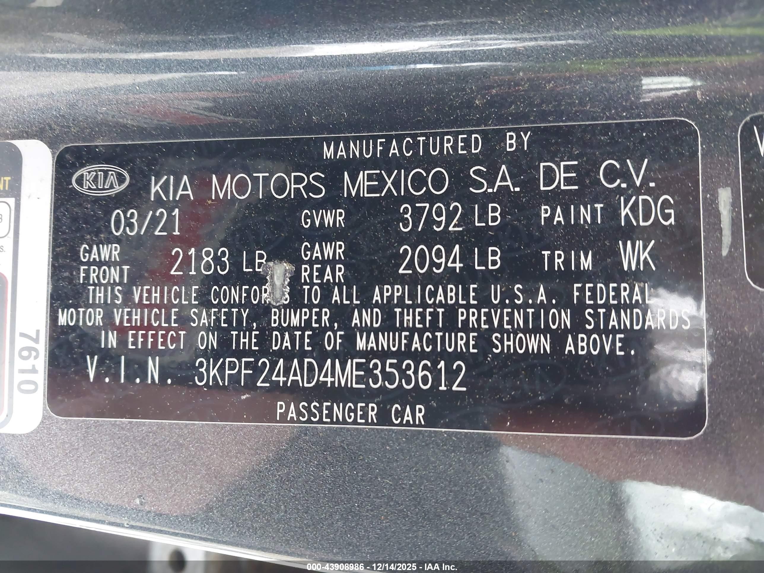 KIA FORTE image 9