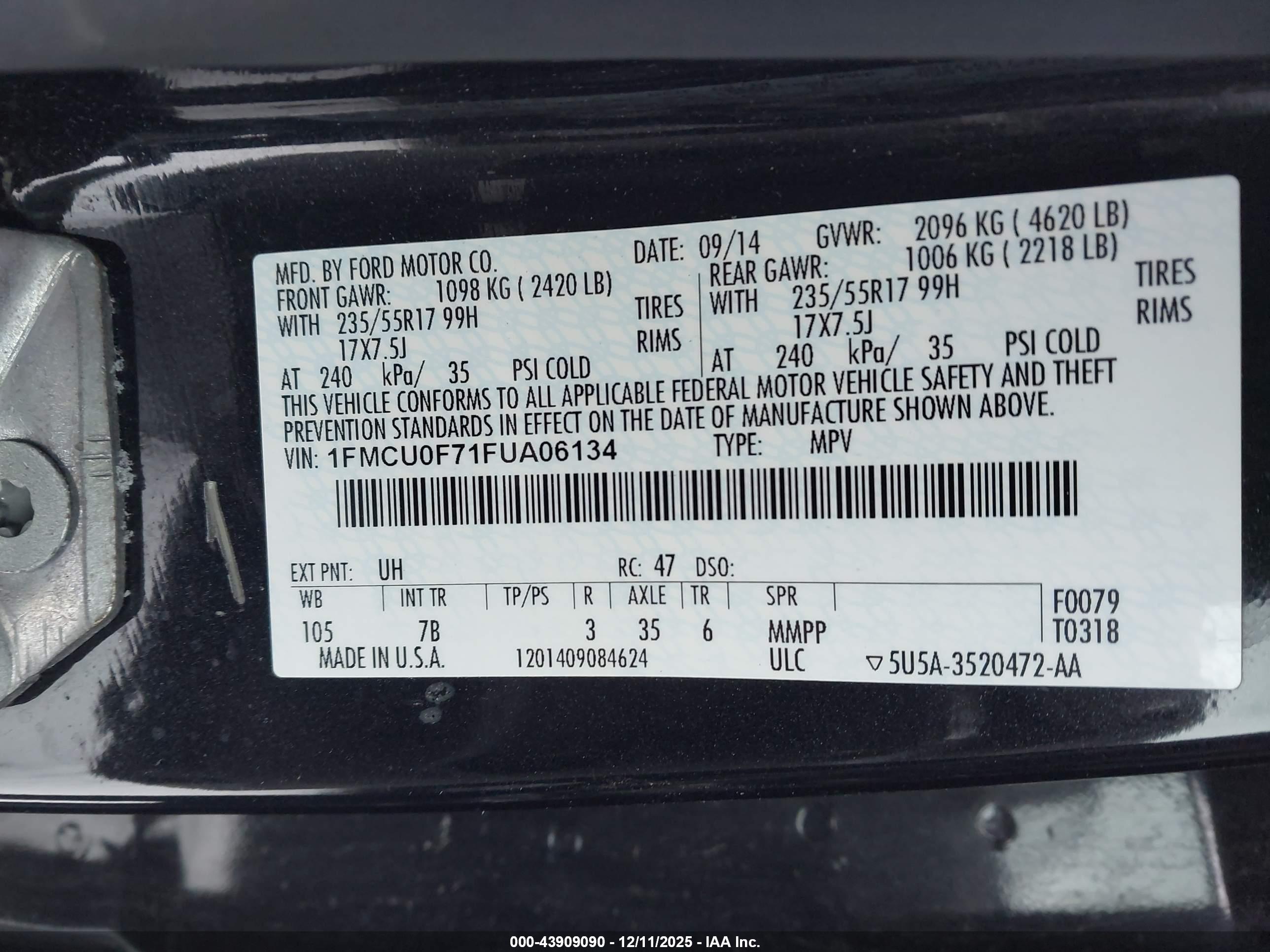 FORD ESCAPE image 9