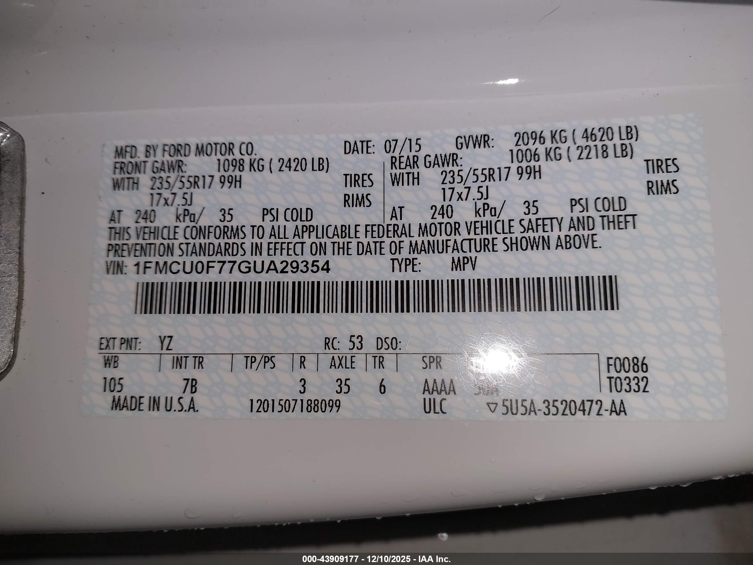 FORD ESCAPE image 9