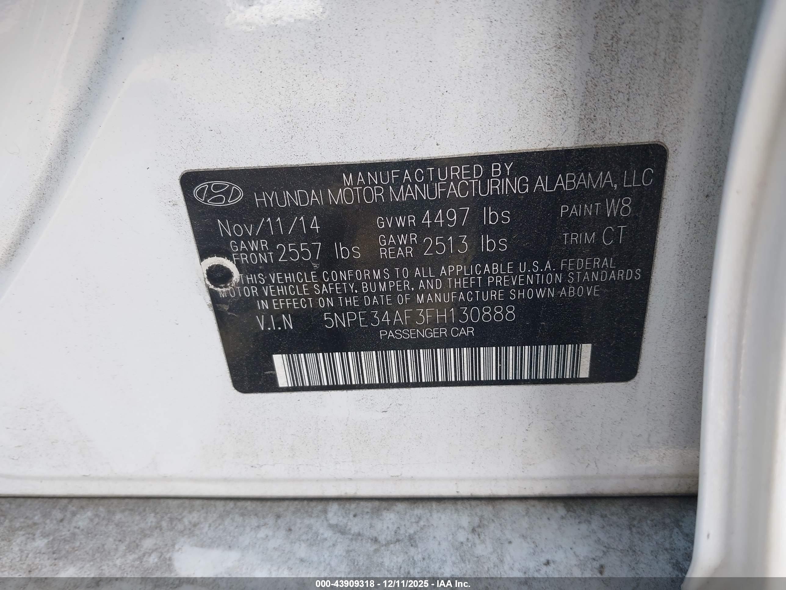 HYUNDAI SONATA image 9