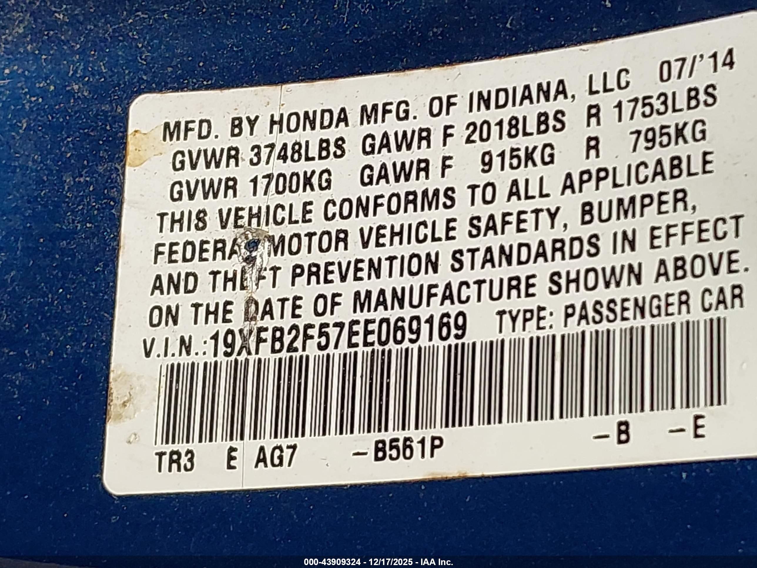 HONDA CIVIC image 9