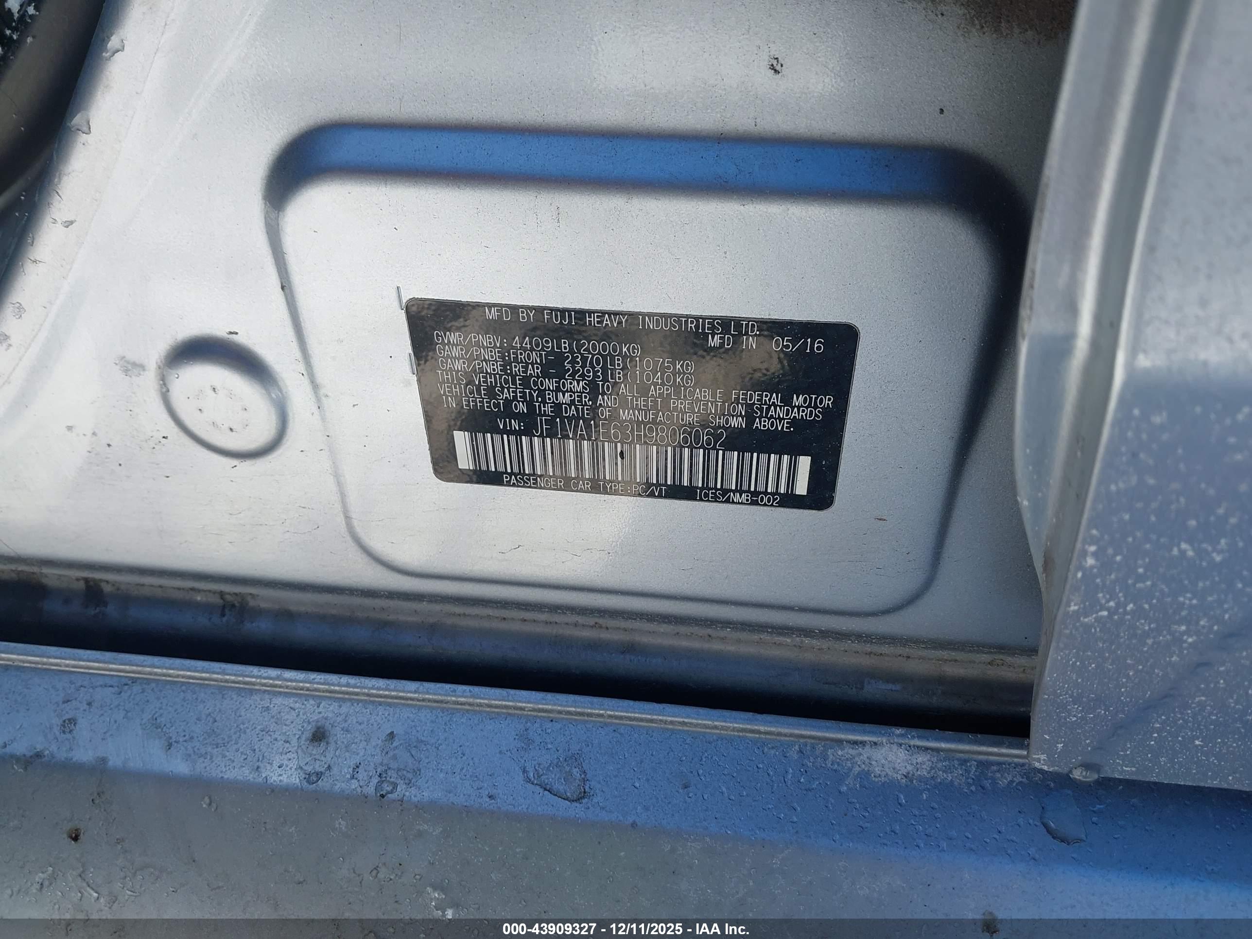 SUBARU WRX image 9