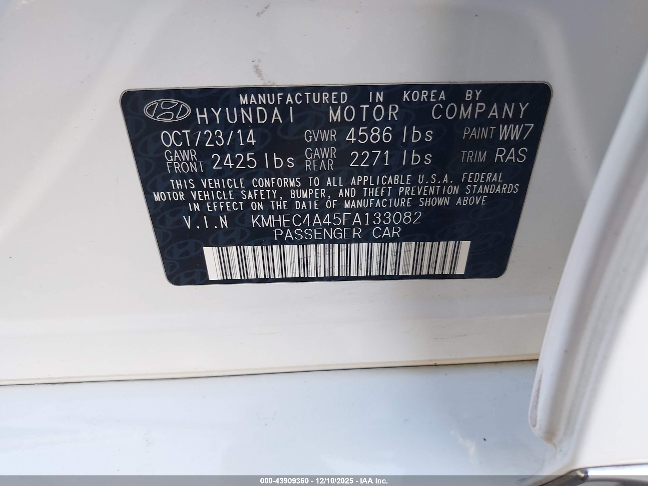HYUNDAI SONATA image 9