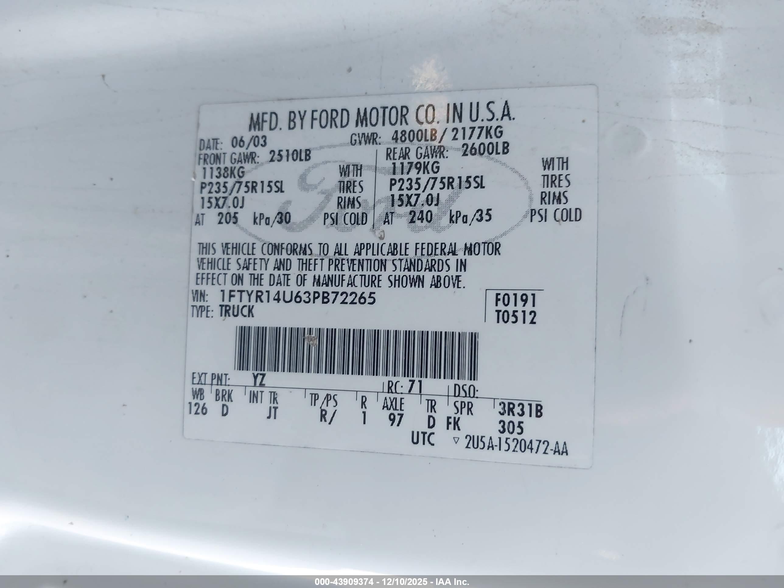 FORD RANGER image 9
