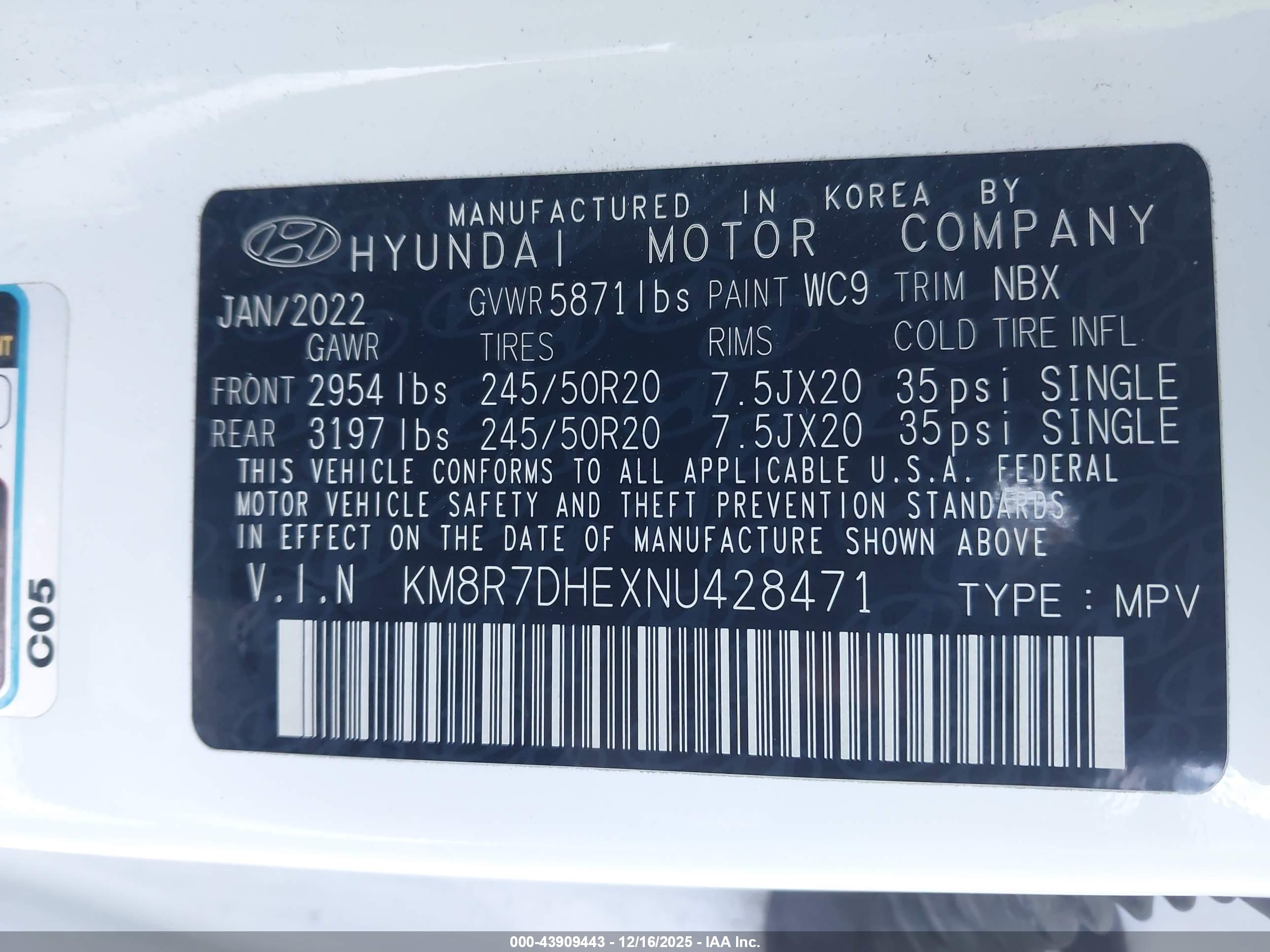 HYUNDAI PALISADE image 9