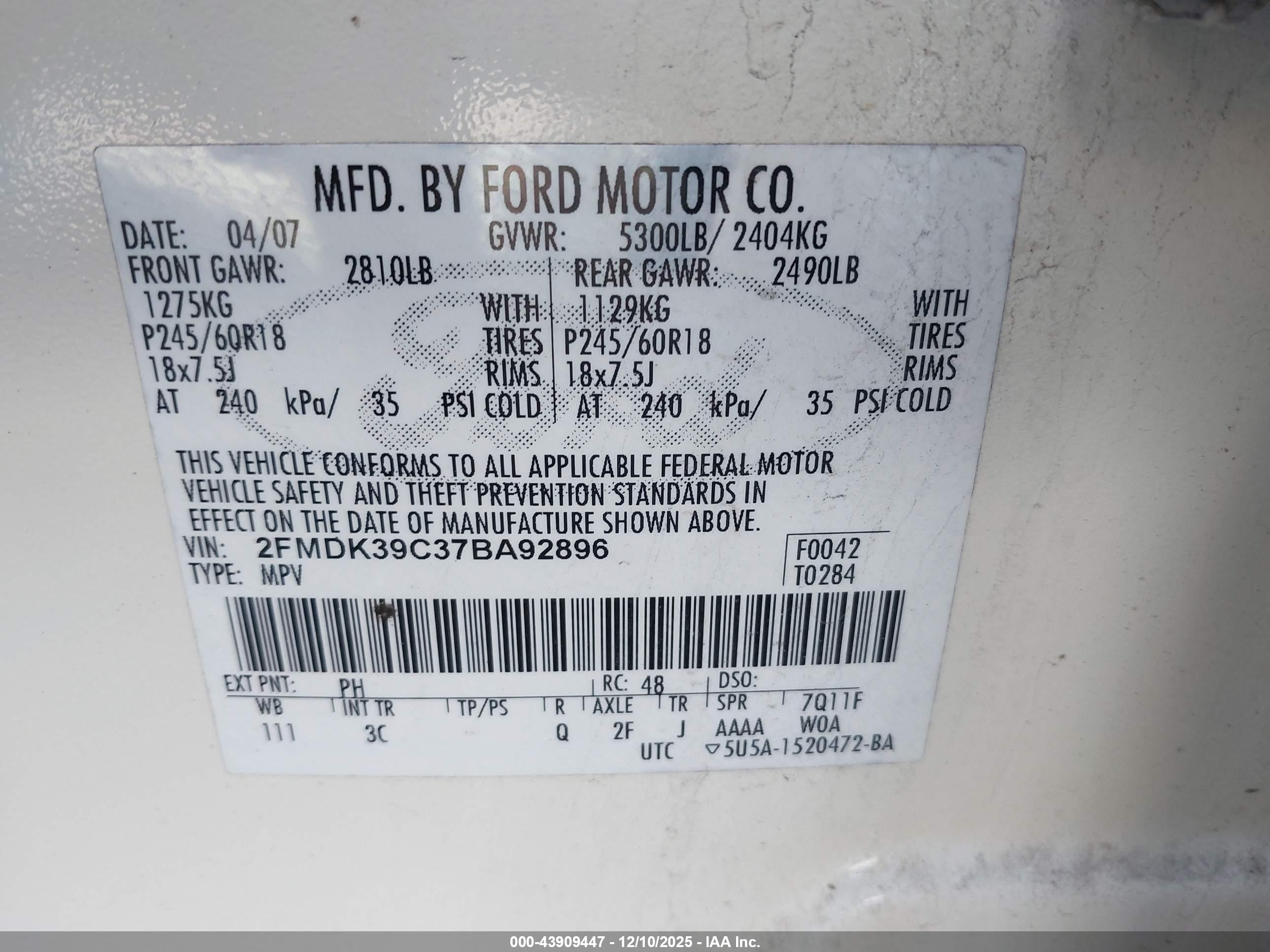 FORD EDGE image 9