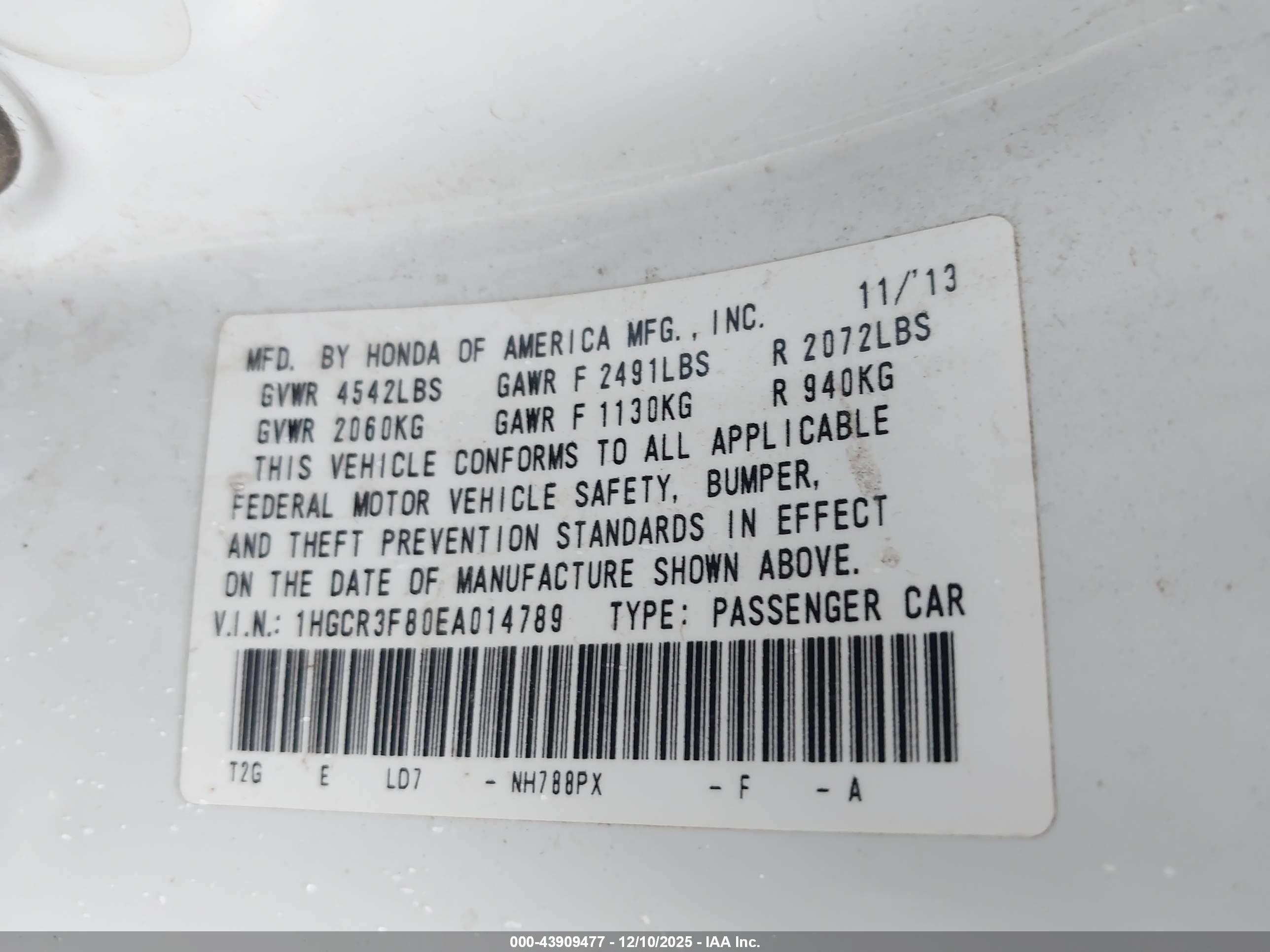 HONDA ACCORD image 9