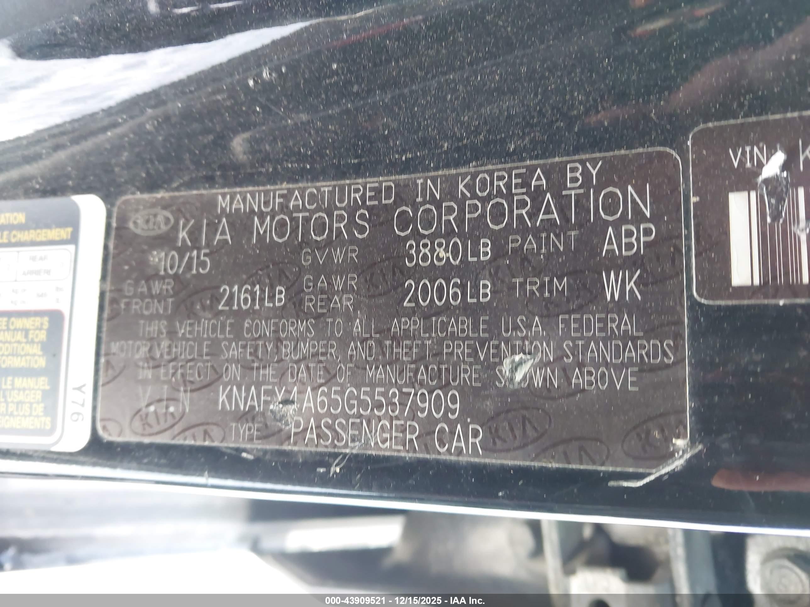 KIA FORTE image 9