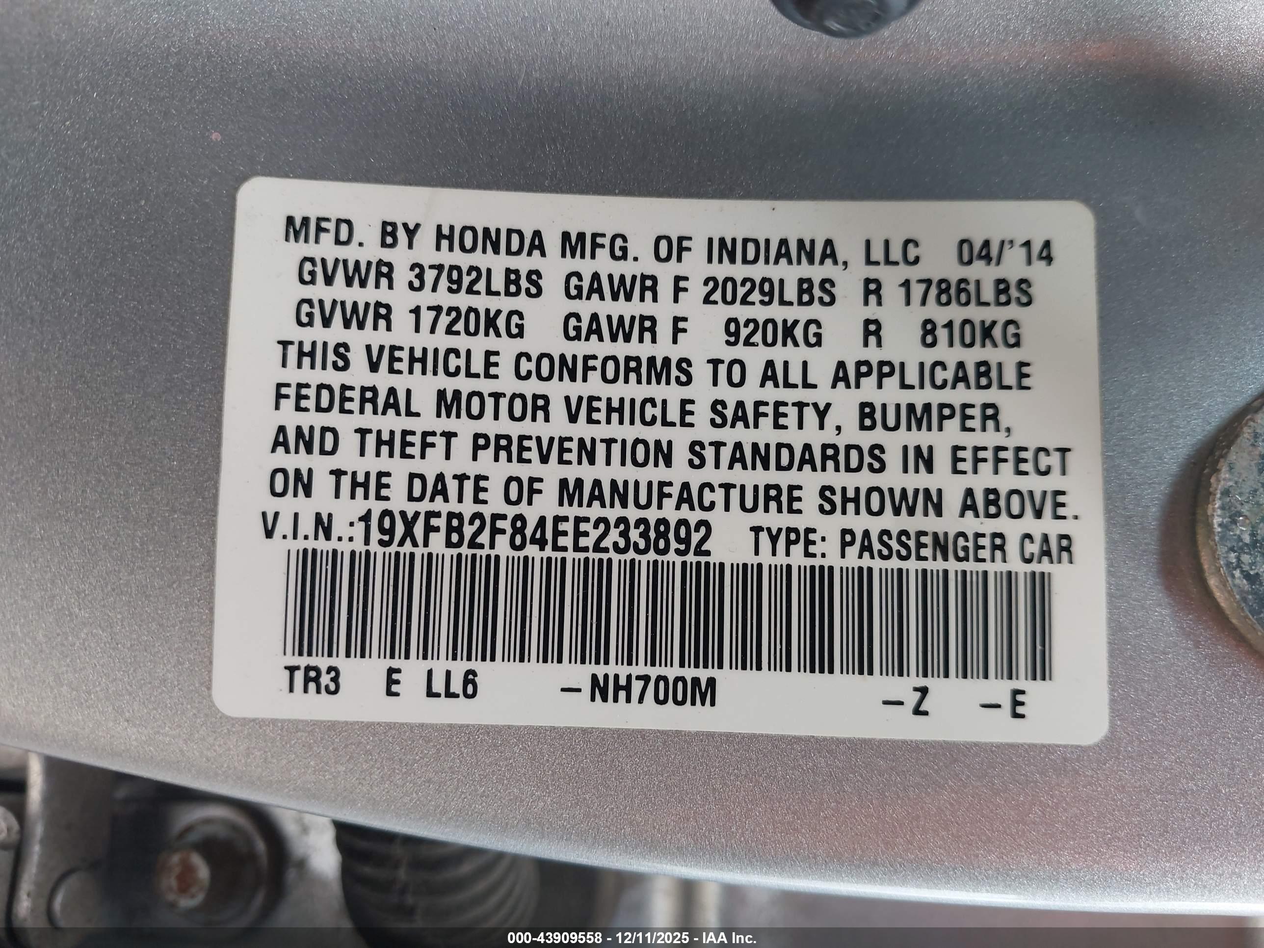 HONDA CIVIC image 9