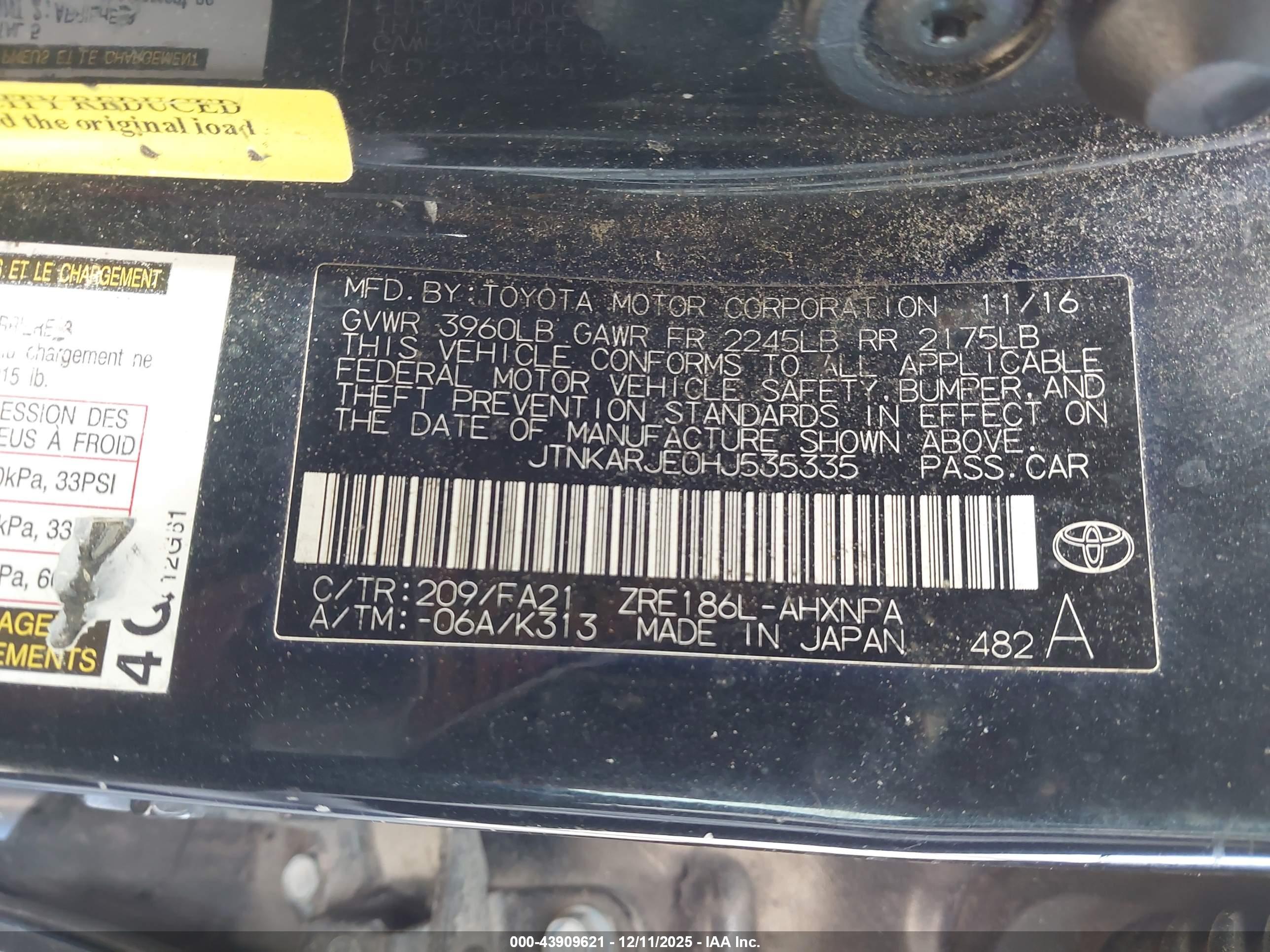 TOYOTA COROLLA image 9