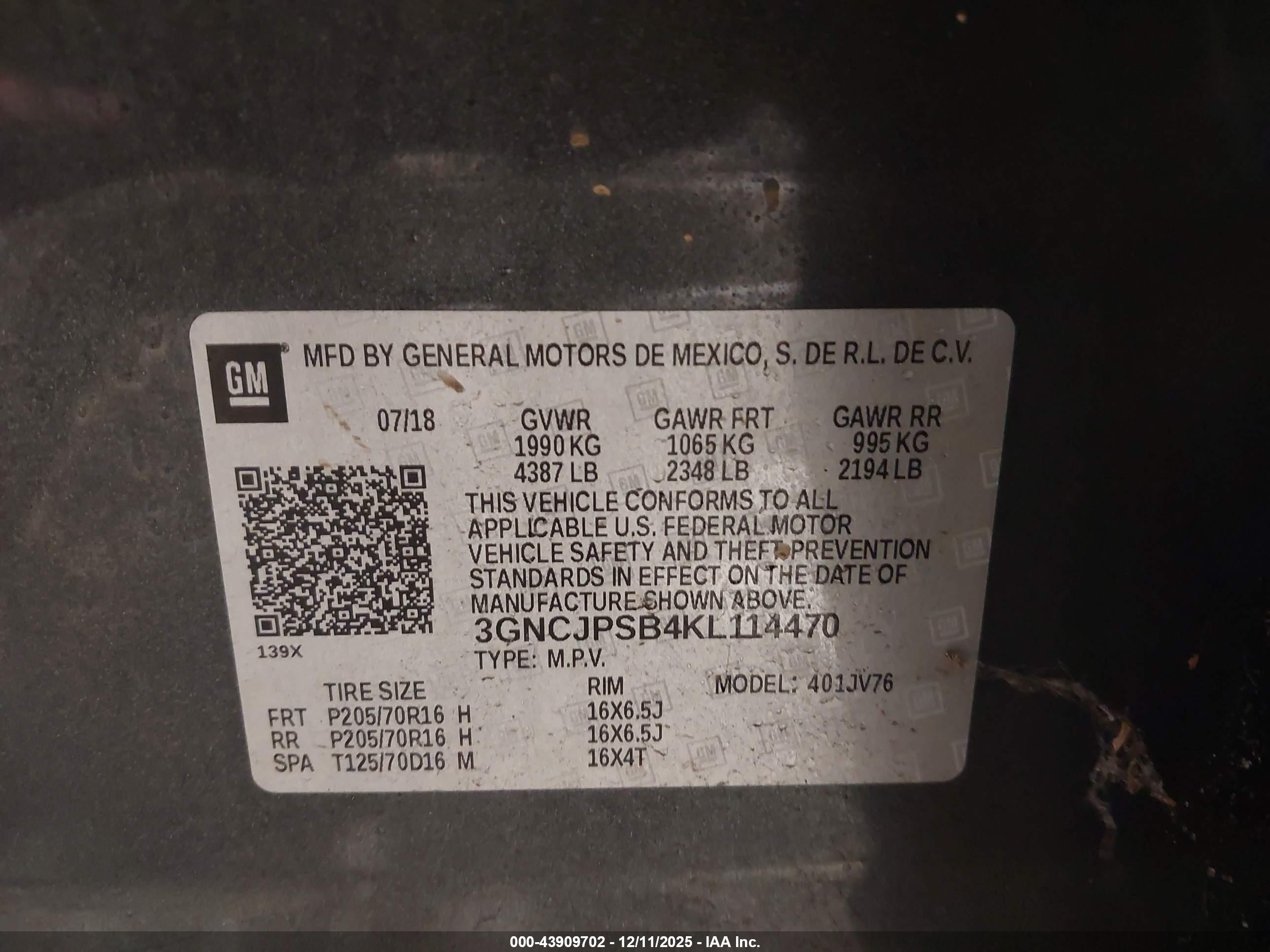 CHEVROLET TRAX image 9