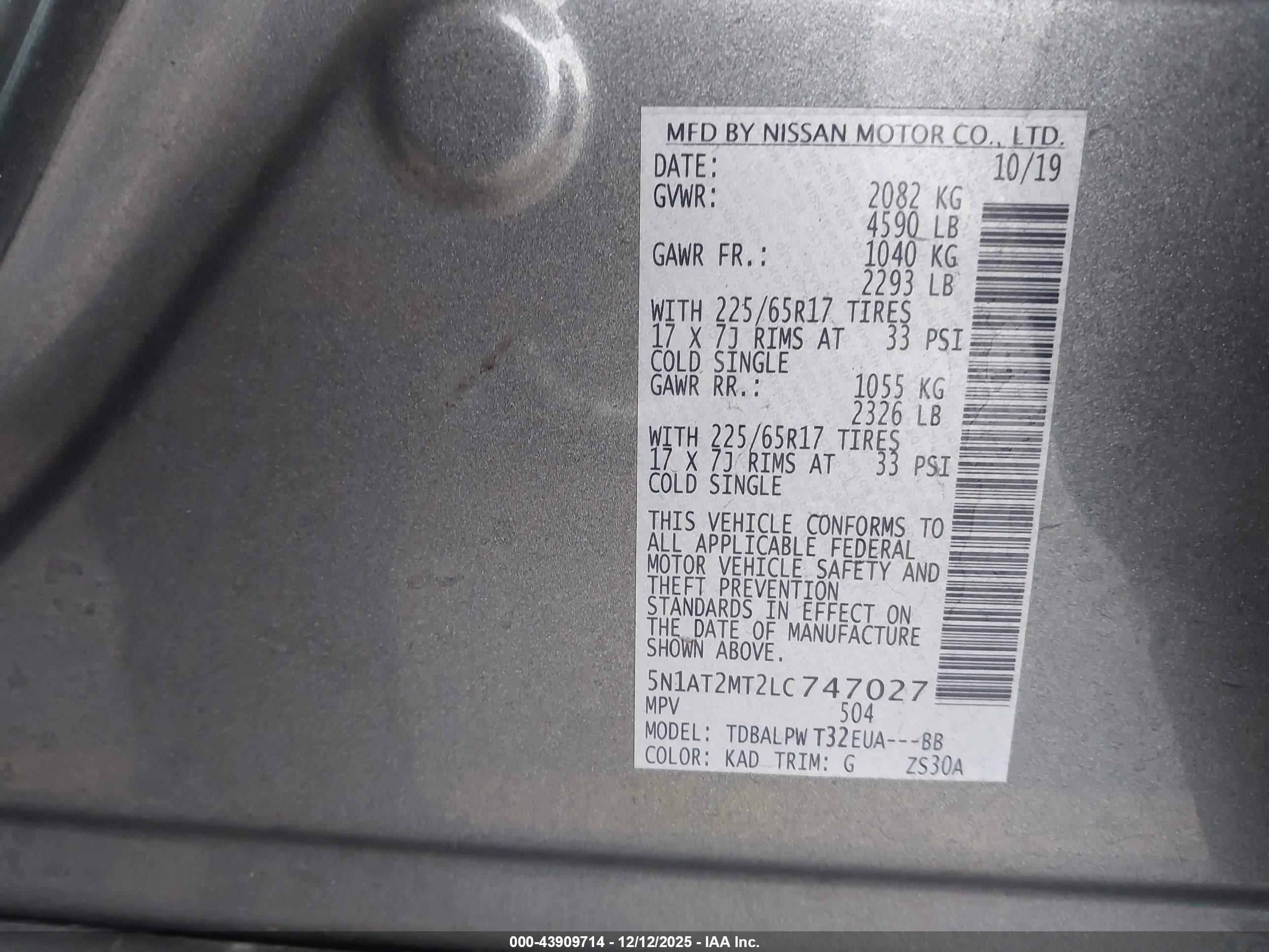 NISSAN ROGUE image 9