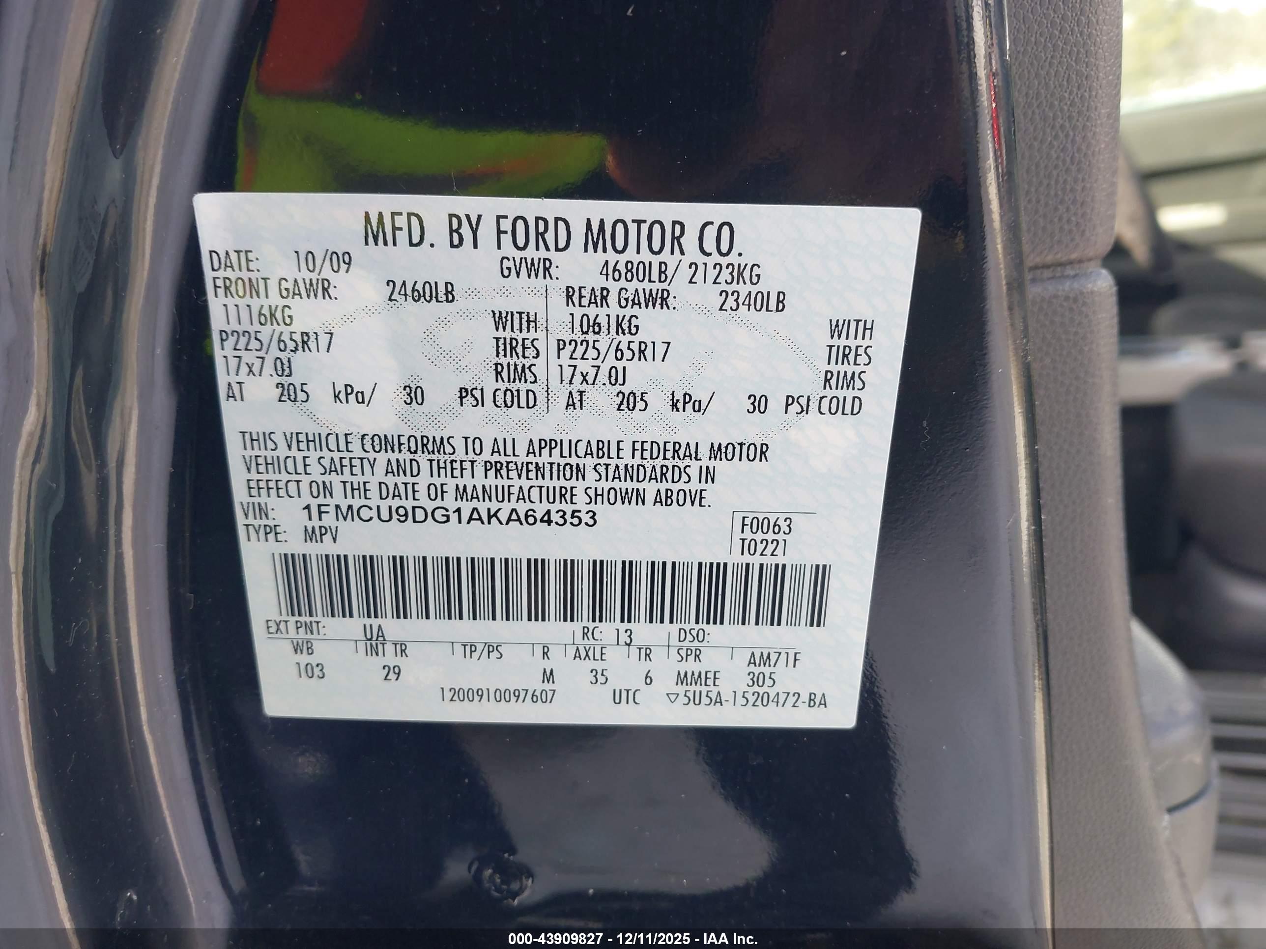 FORD ESCAPE image 9