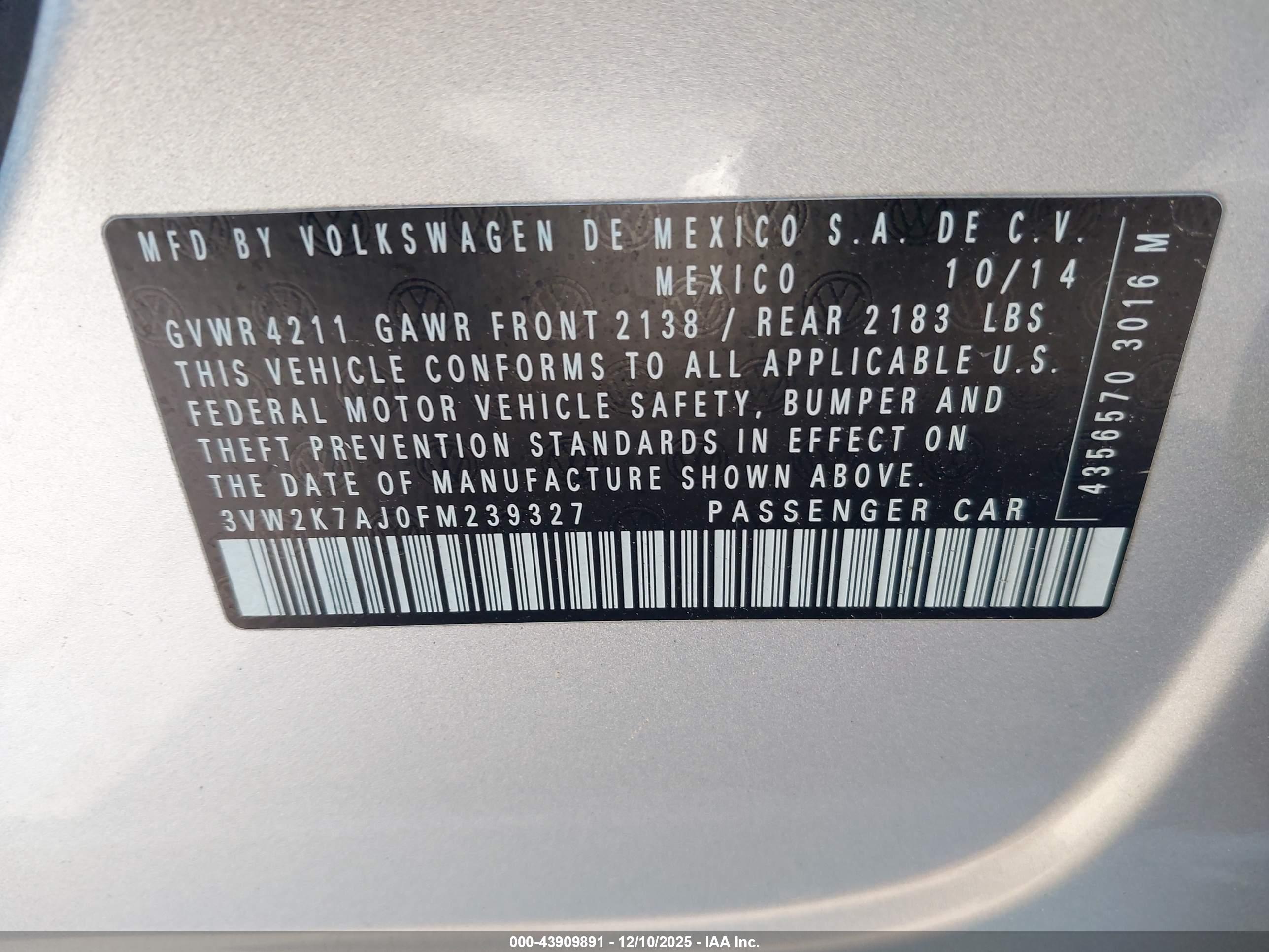 VOLKSWAGEN JETTA image 9