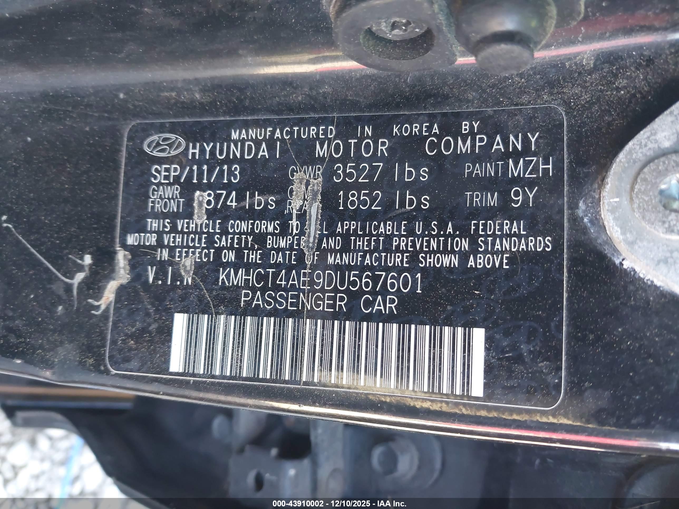 HYUNDAI ACCENT image 9