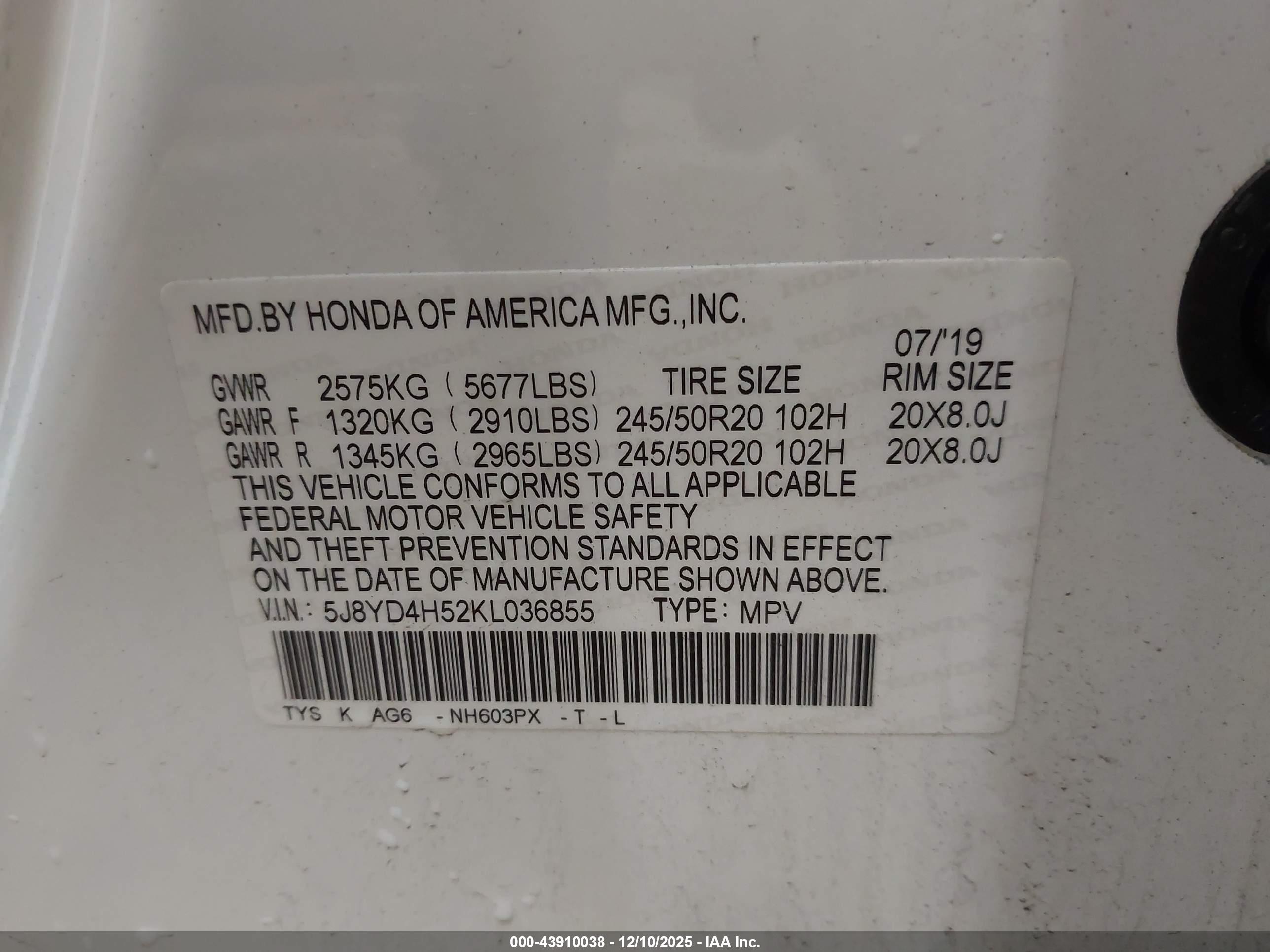 ACURA MDX image 9