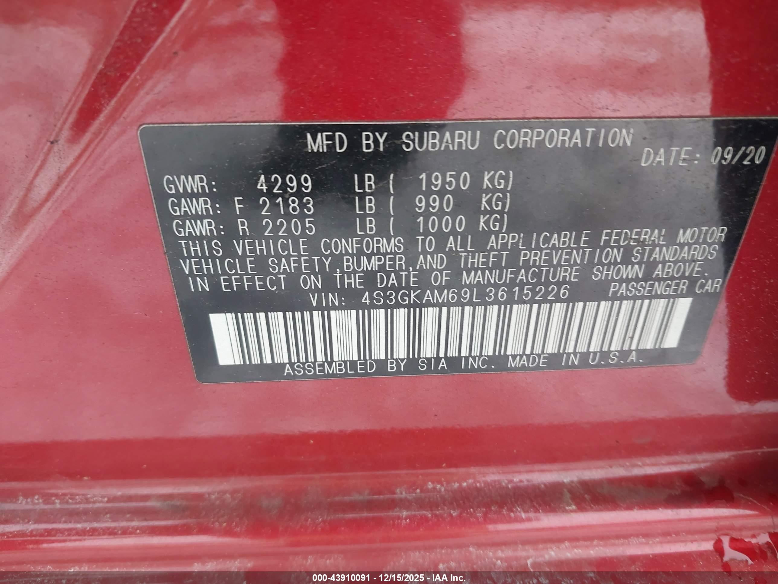 SUBARU IMPREZA image 9