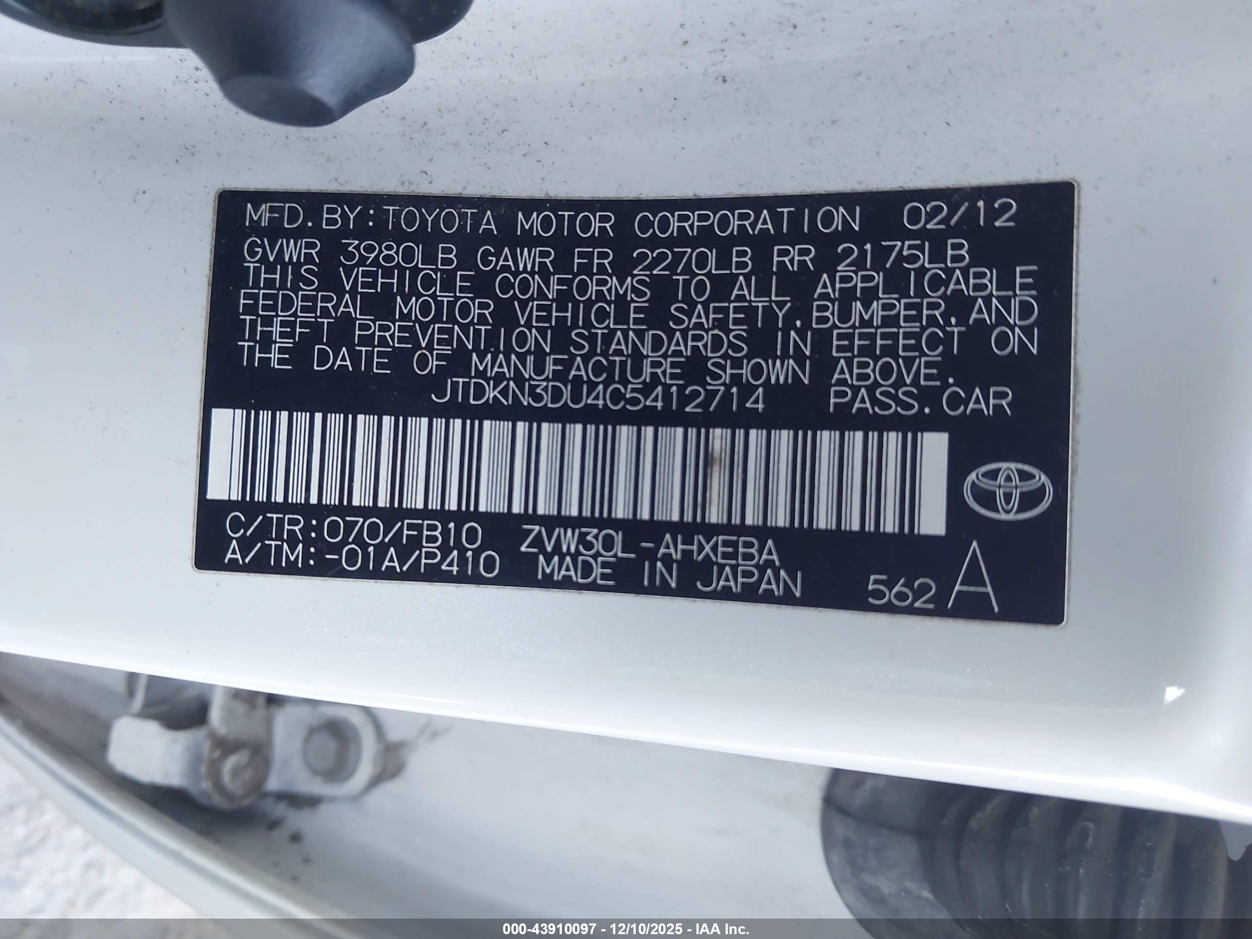 TOYOTA PRIUS image 9