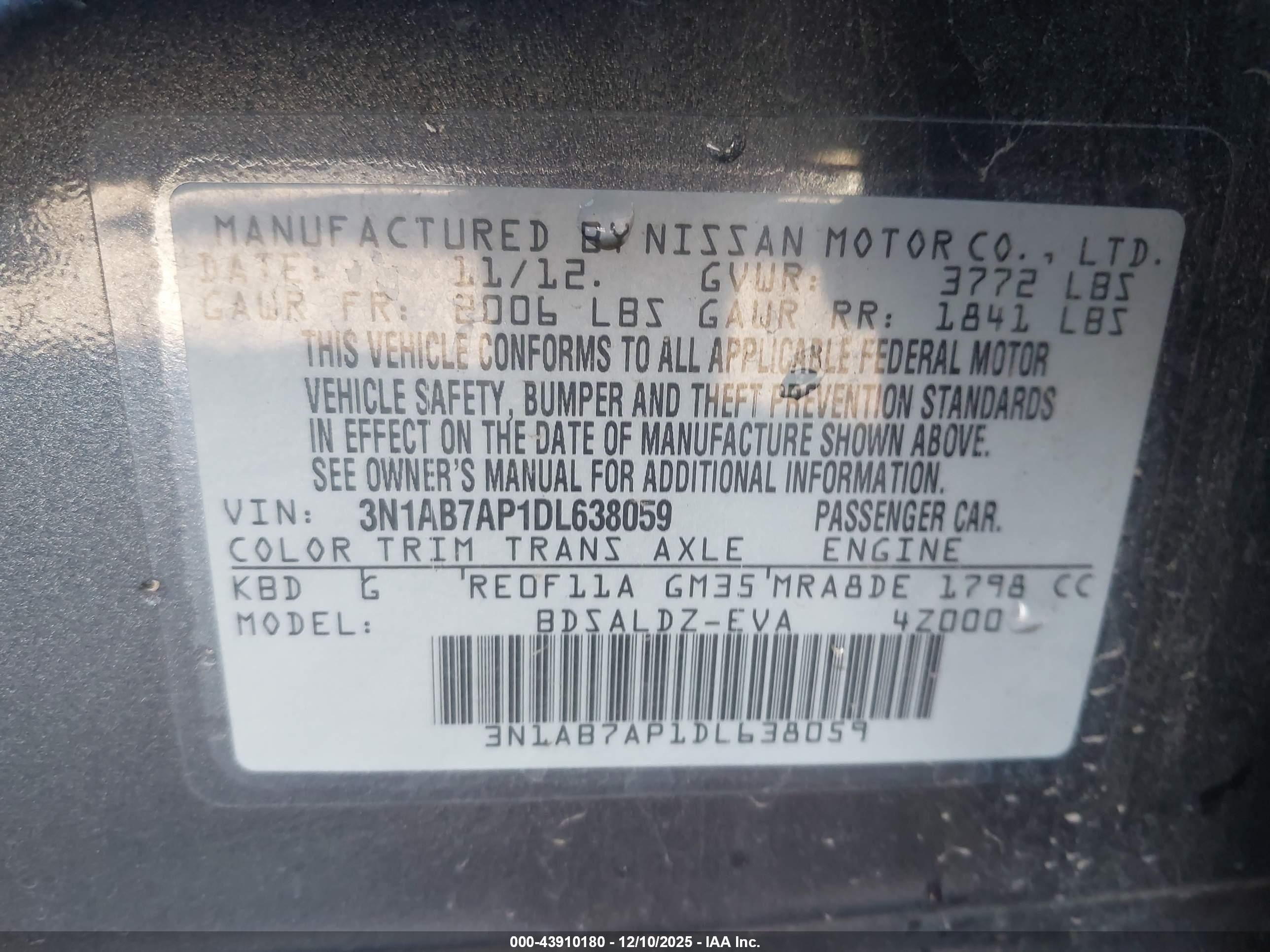NISSAN SENTRA image 9