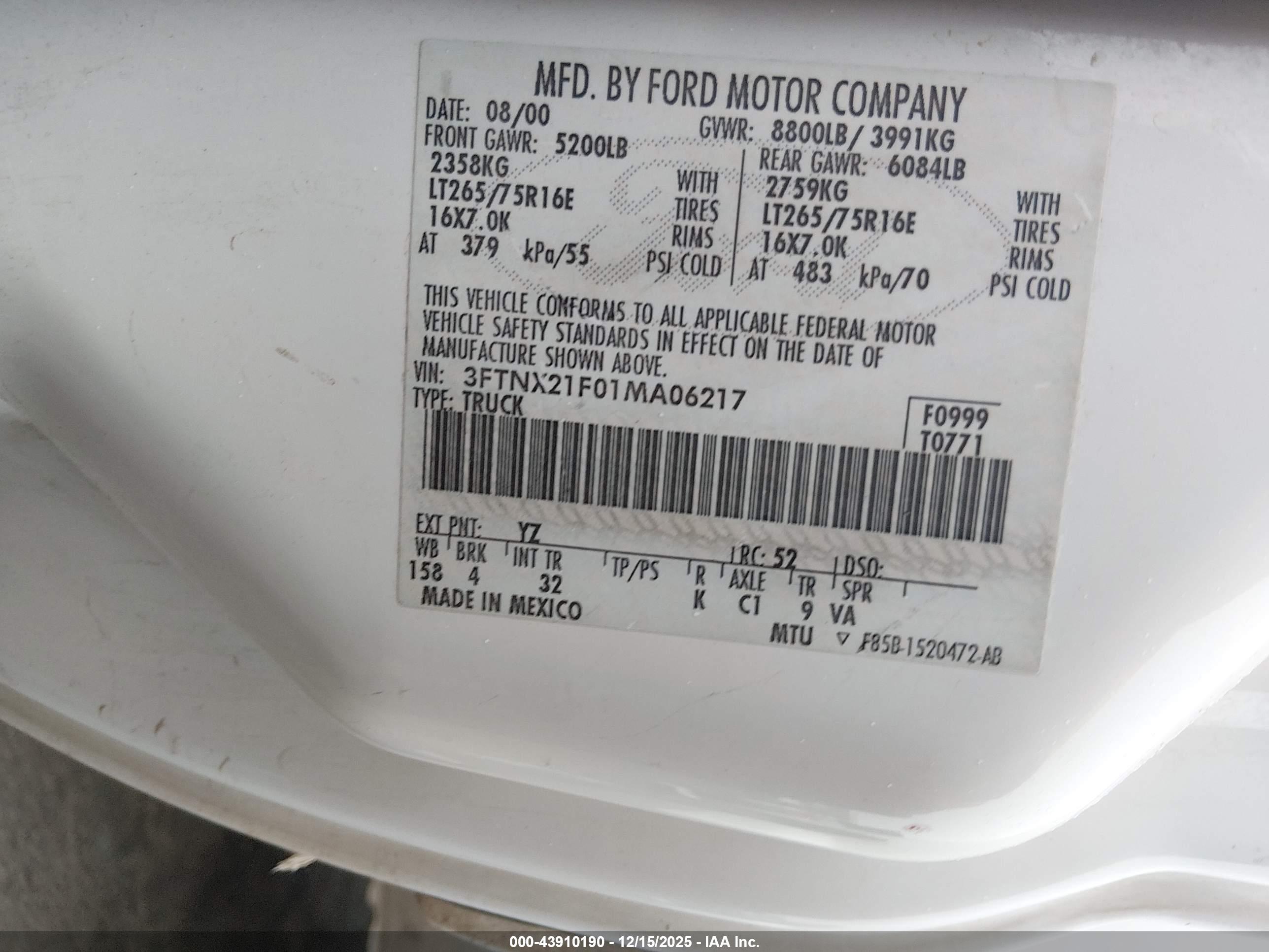FORD F-250 image 9