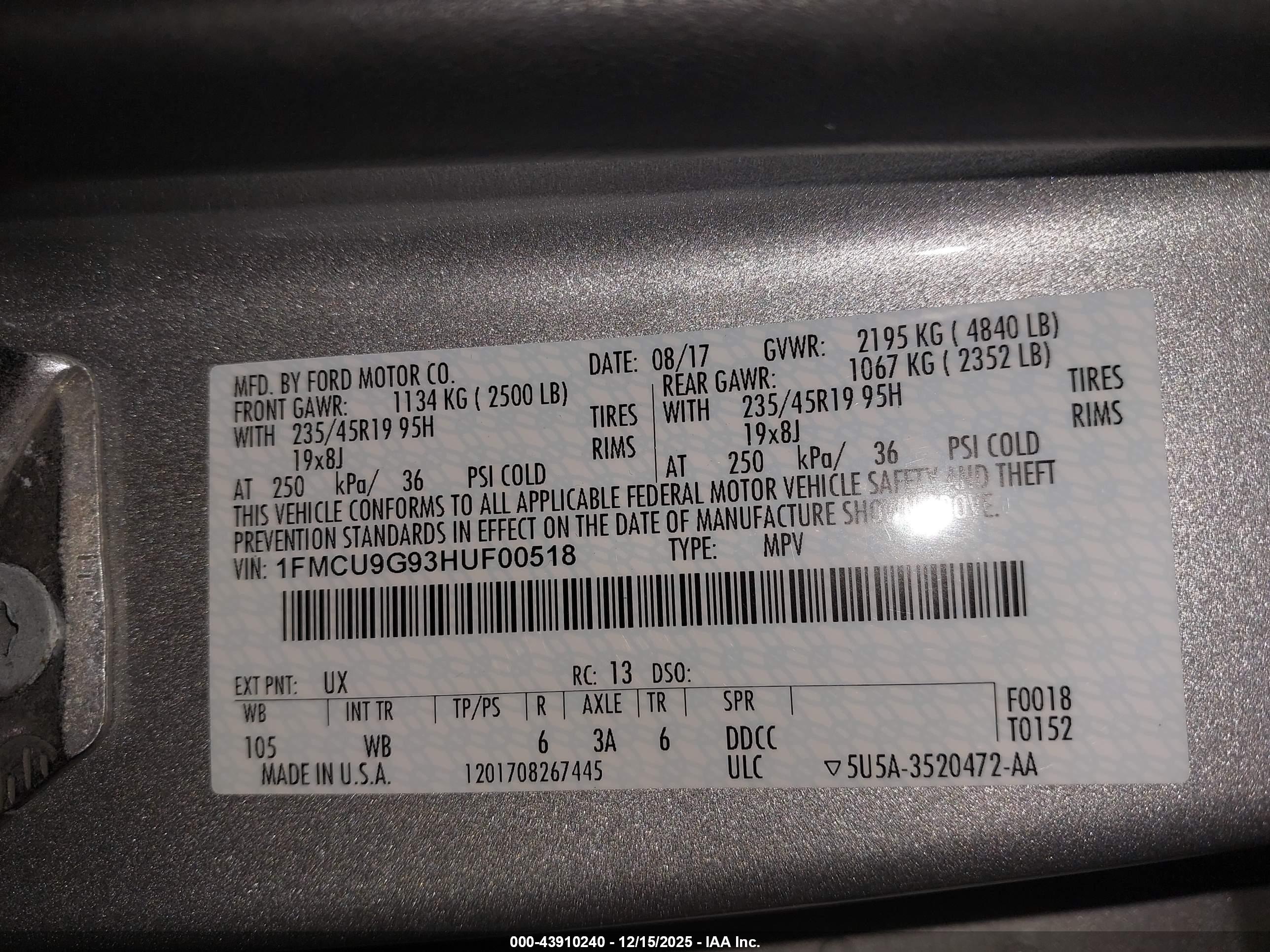 FORD ESCAPE image 9