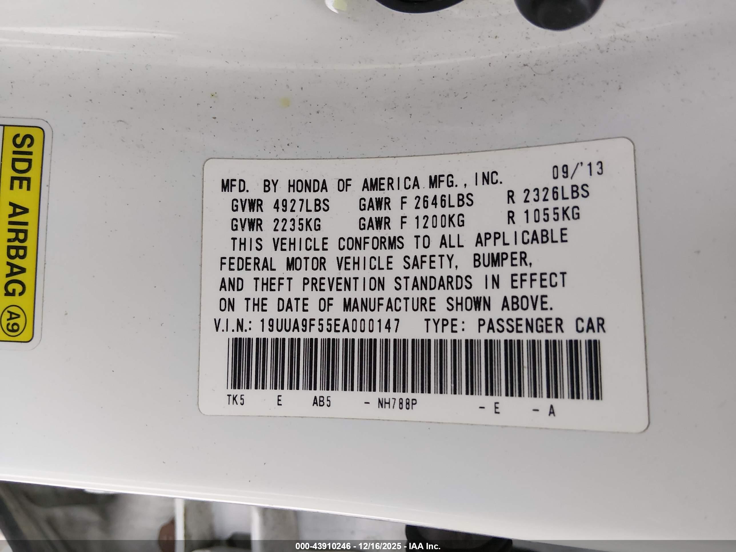 ACURA TL image 9