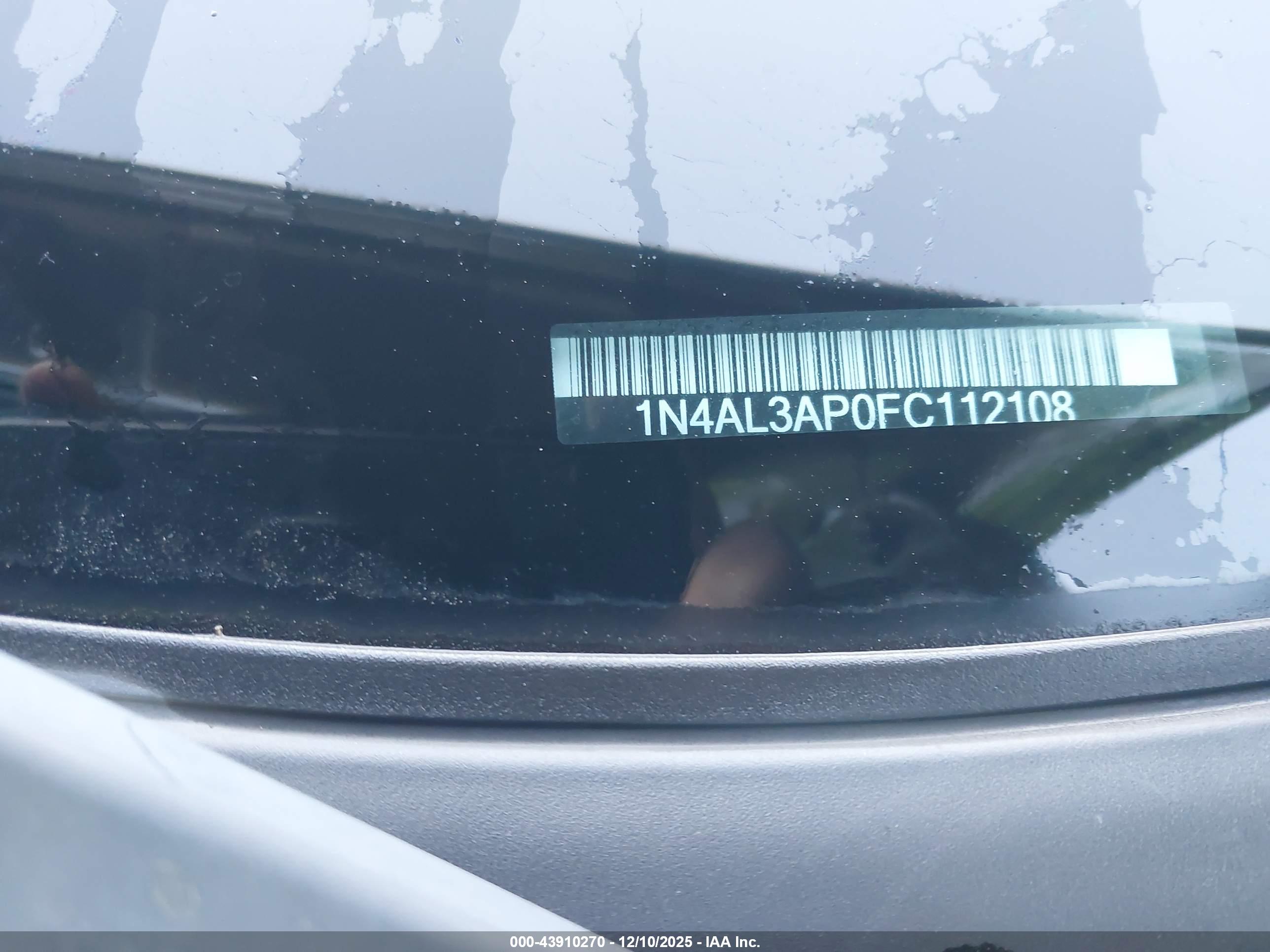 NISSAN ALTIMA image 9