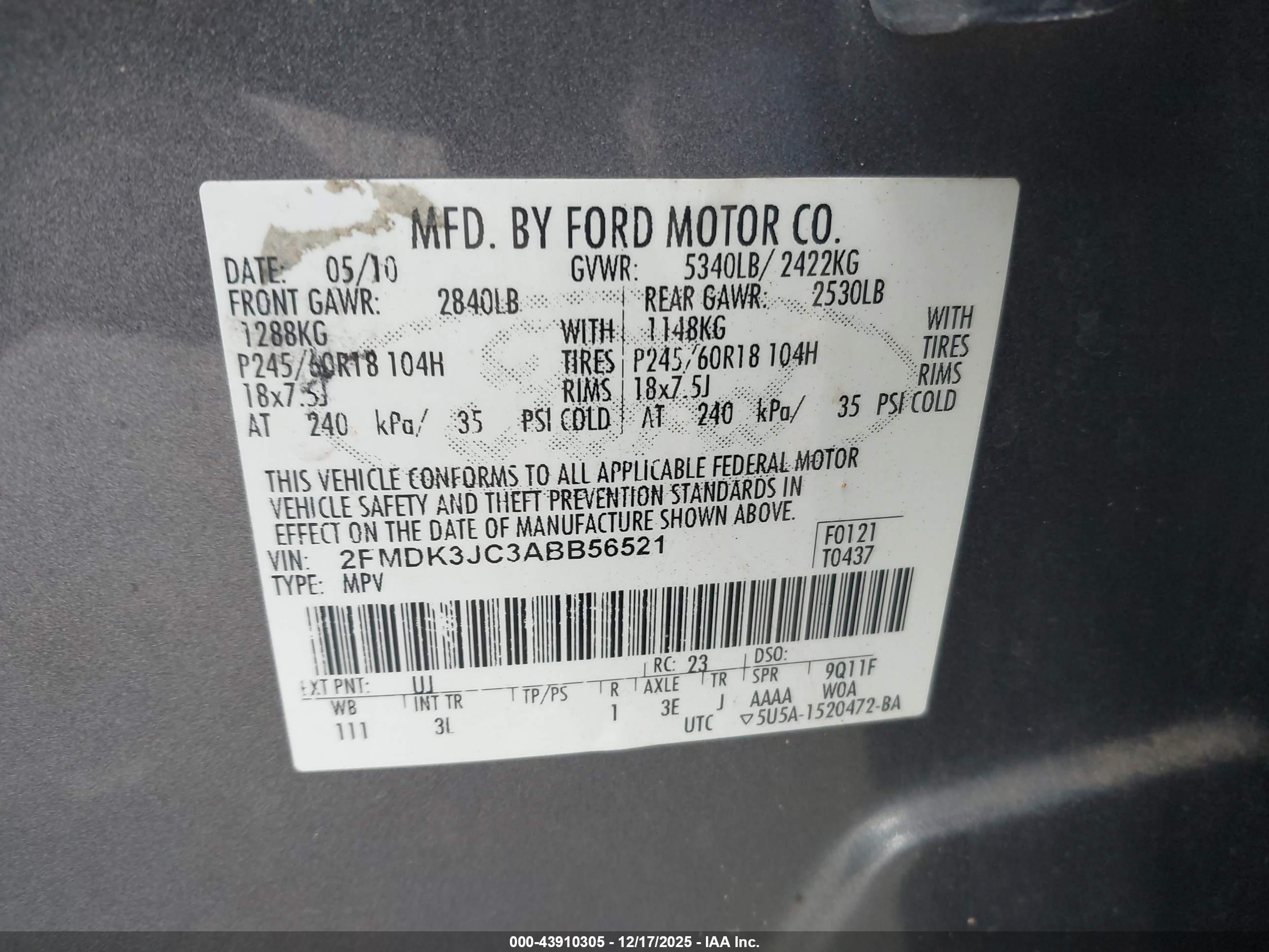 FORD EDGE image 9