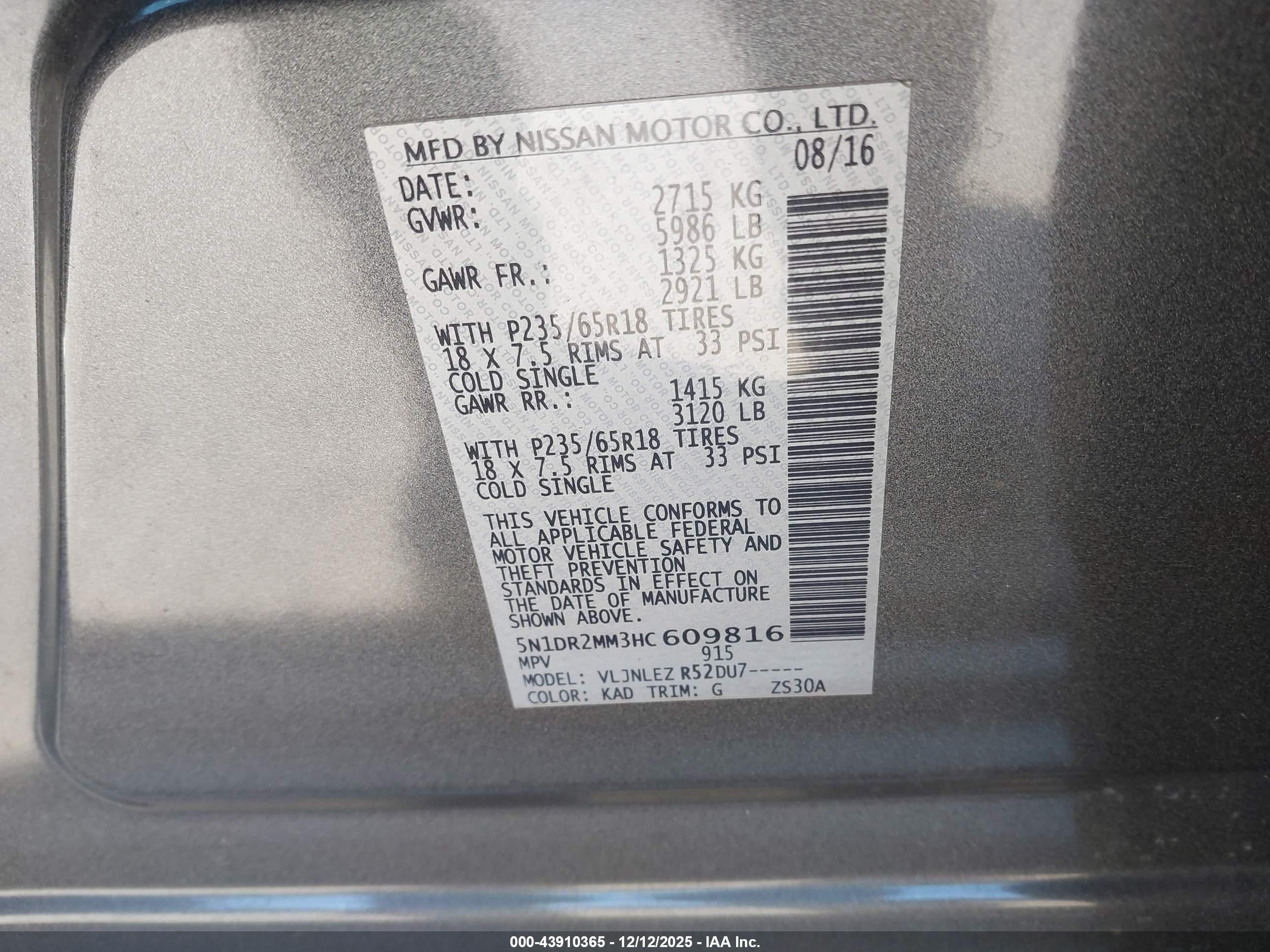 NISSAN PATHFINDER image 9