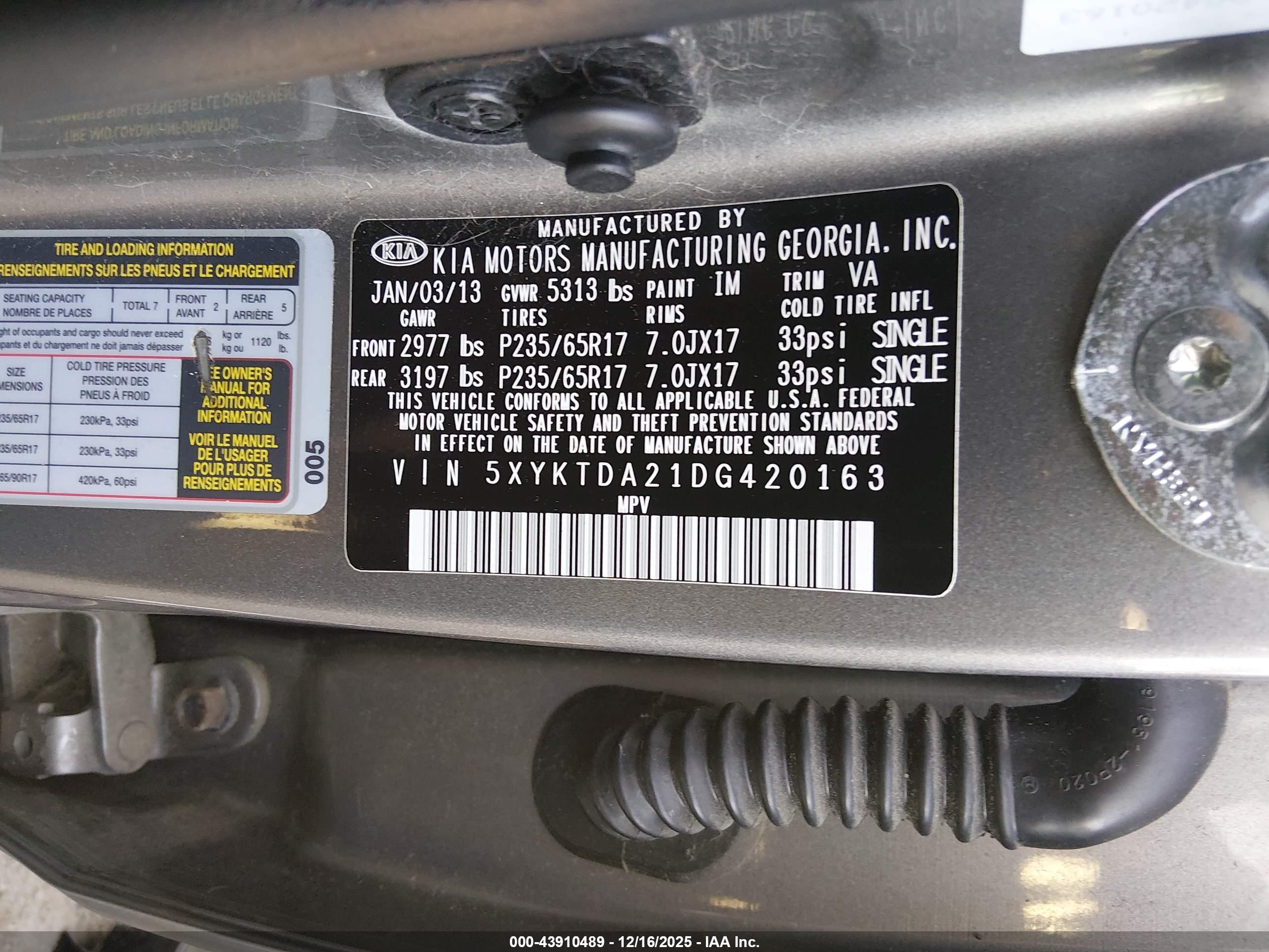KIA SORENTO image 9