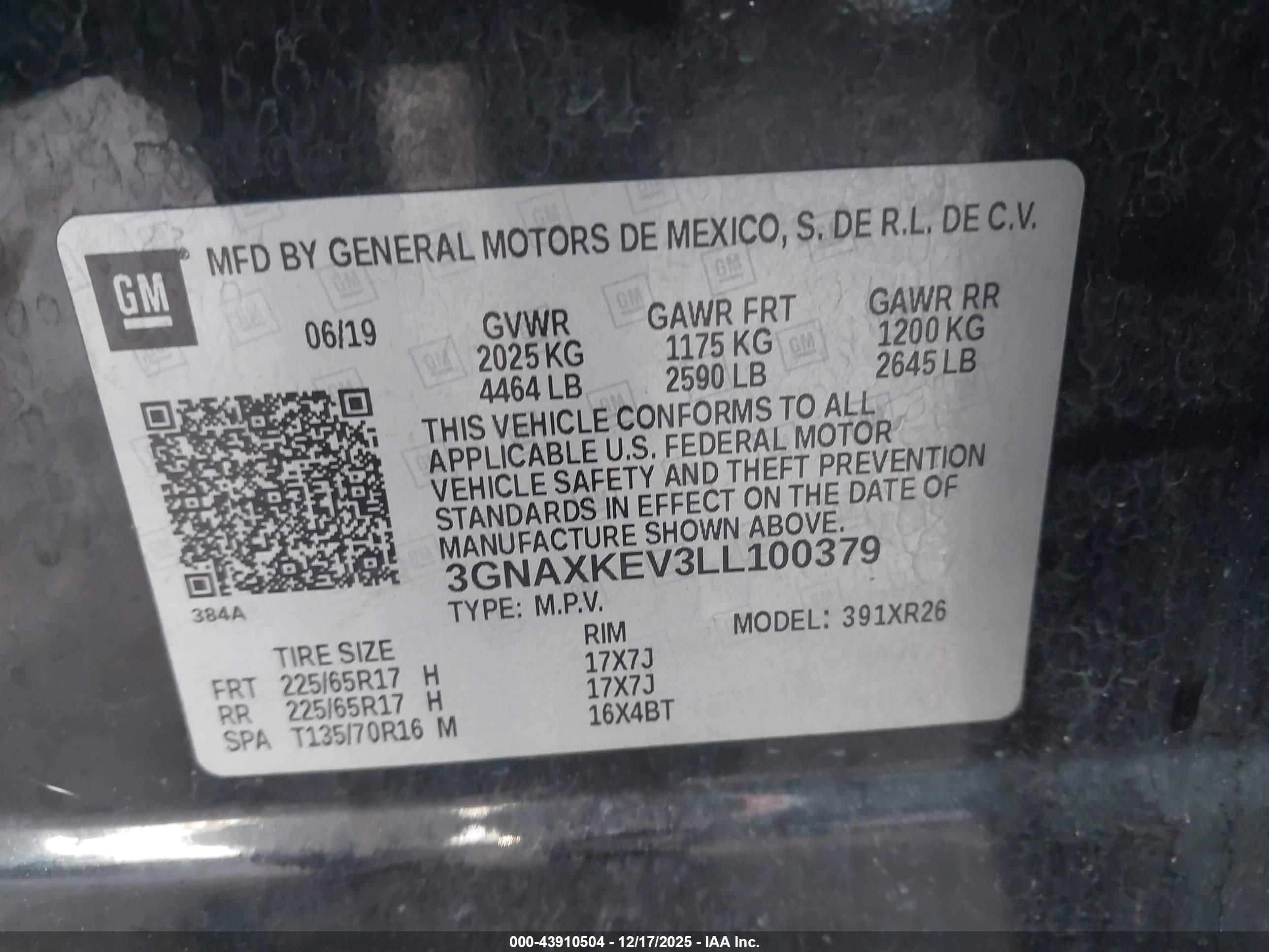 CHEVROLET EQUINOX image 9