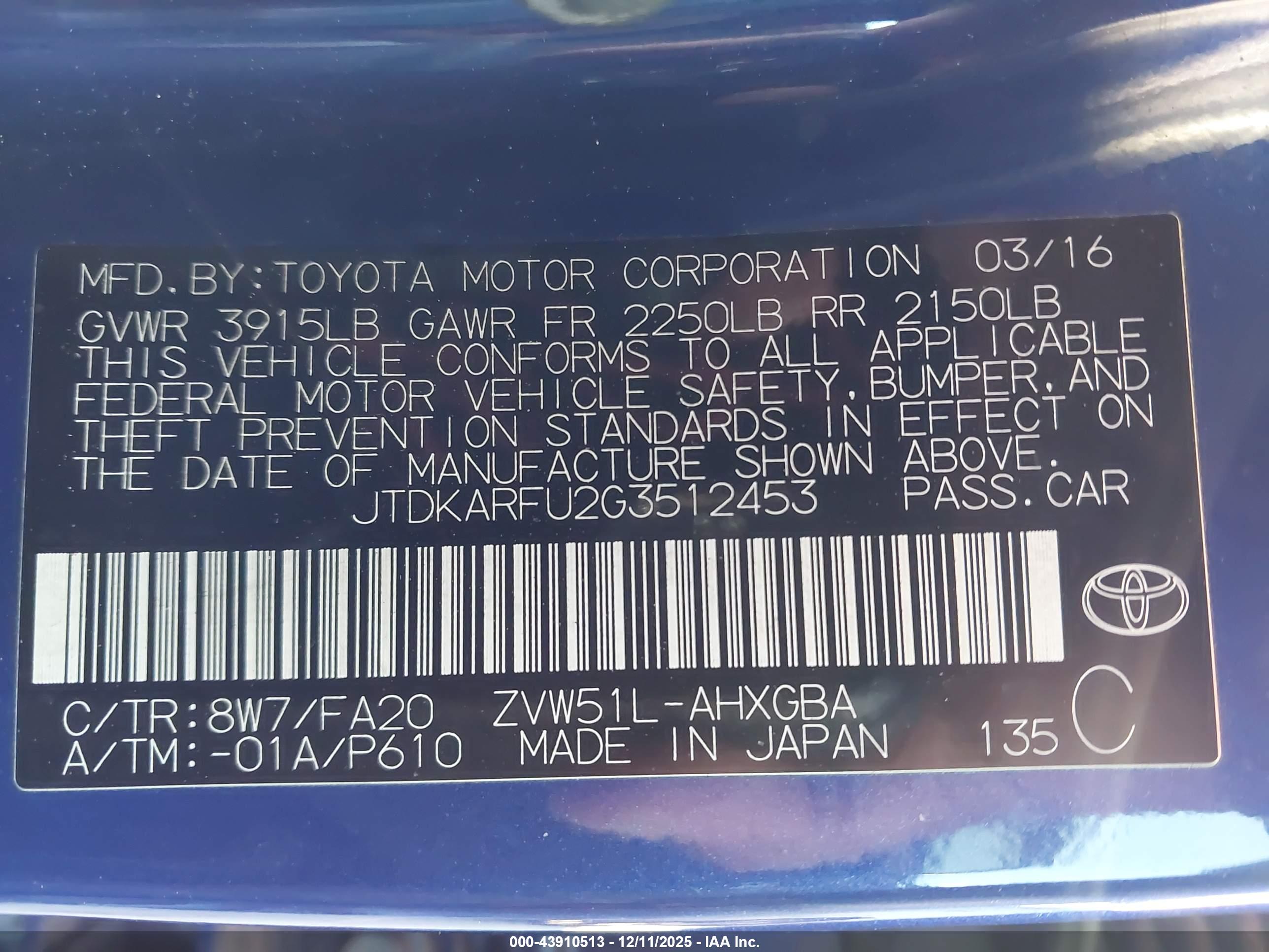 TOYOTA PRIUS image 9