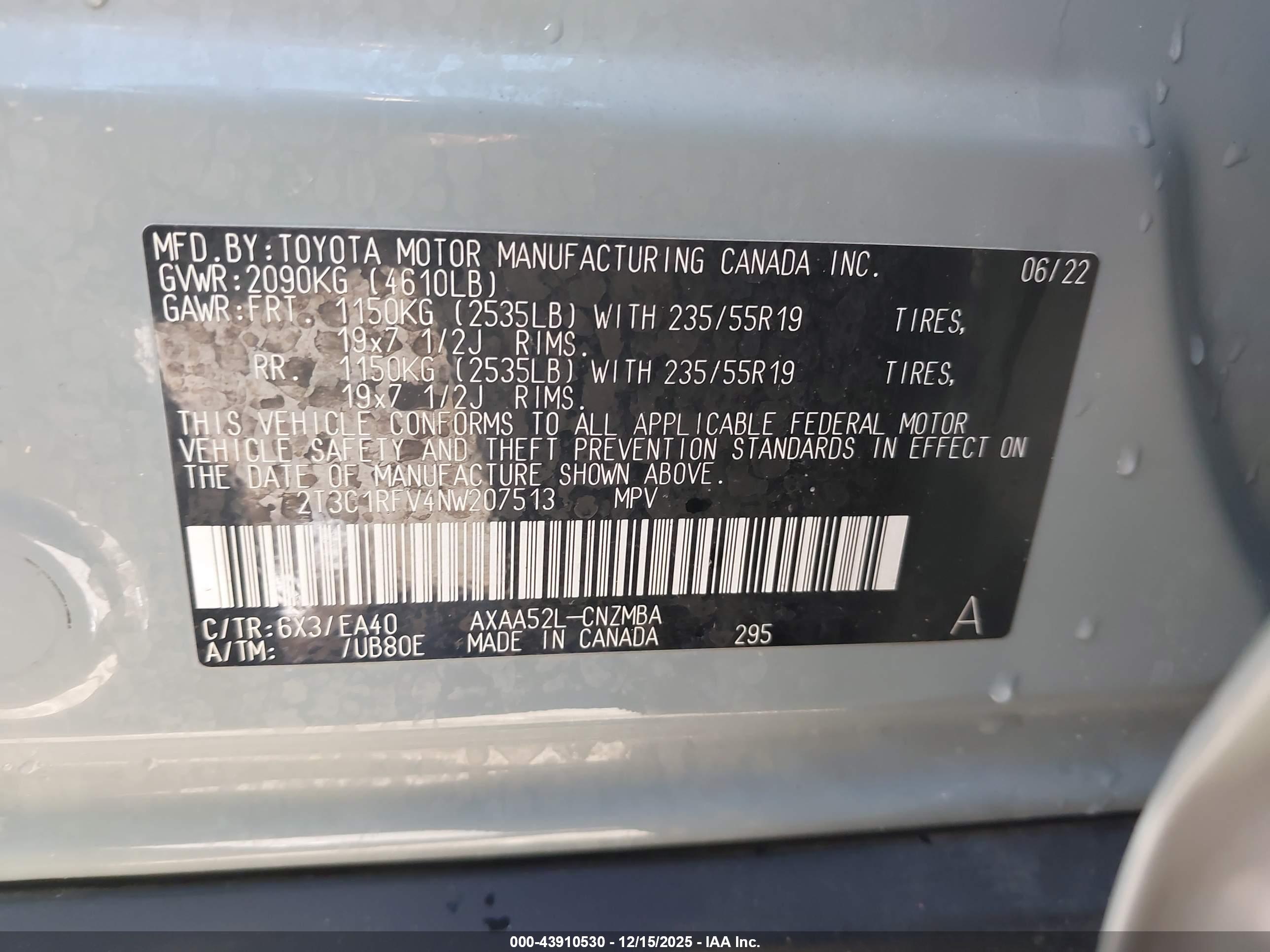 TOYOTA RAV4 image 9