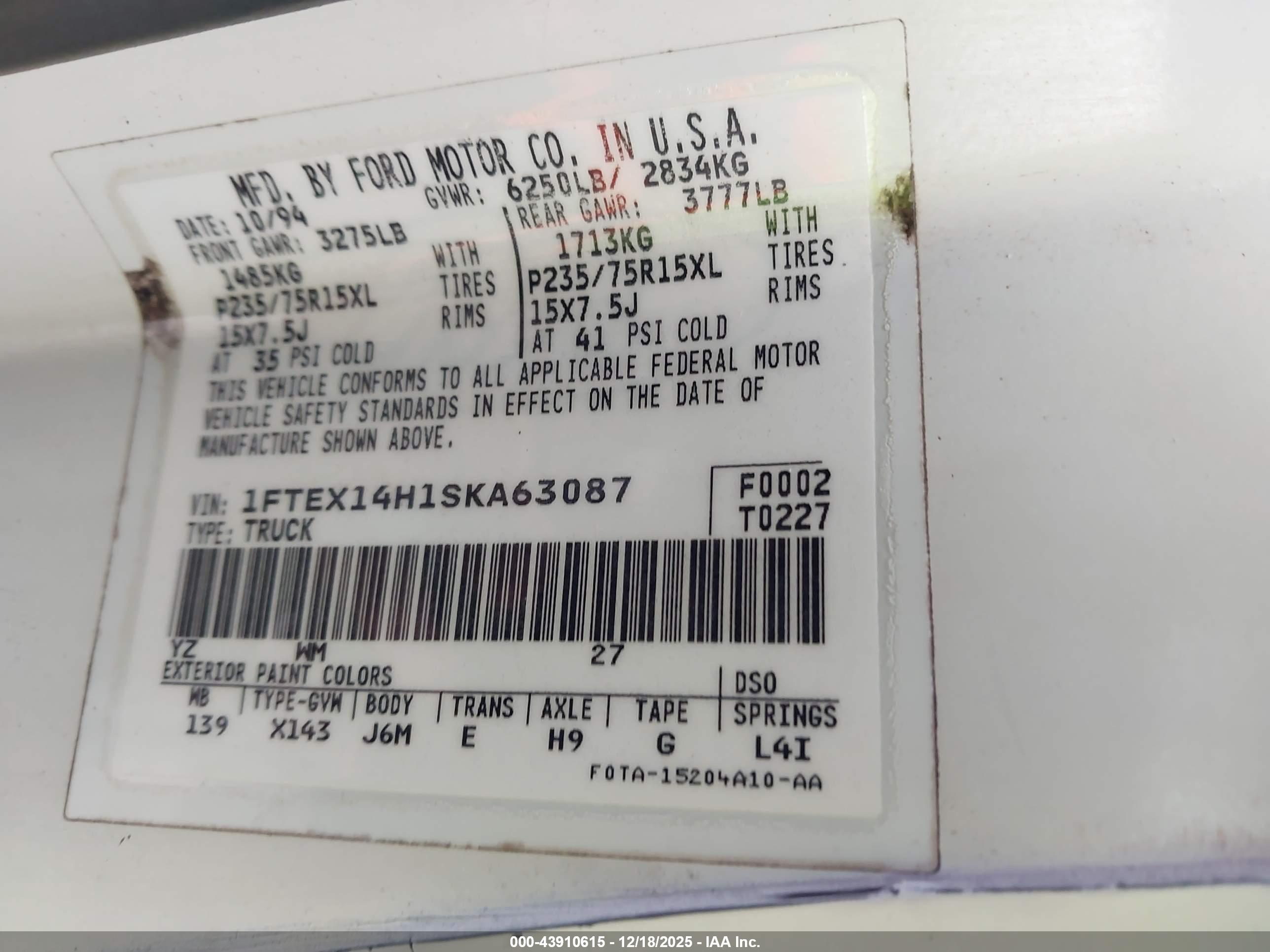 FORD F150 image 9