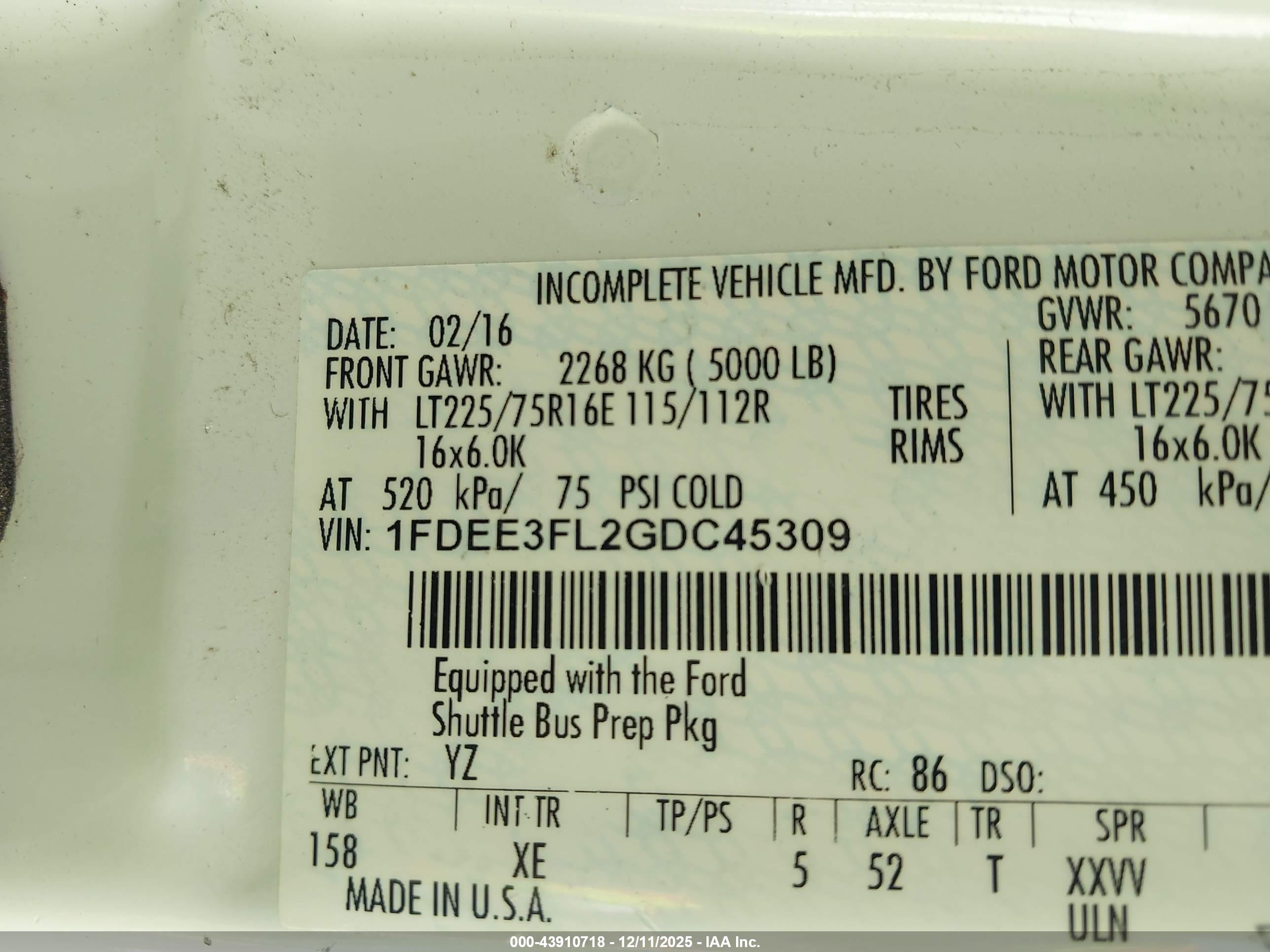 FORD E-350 image 9