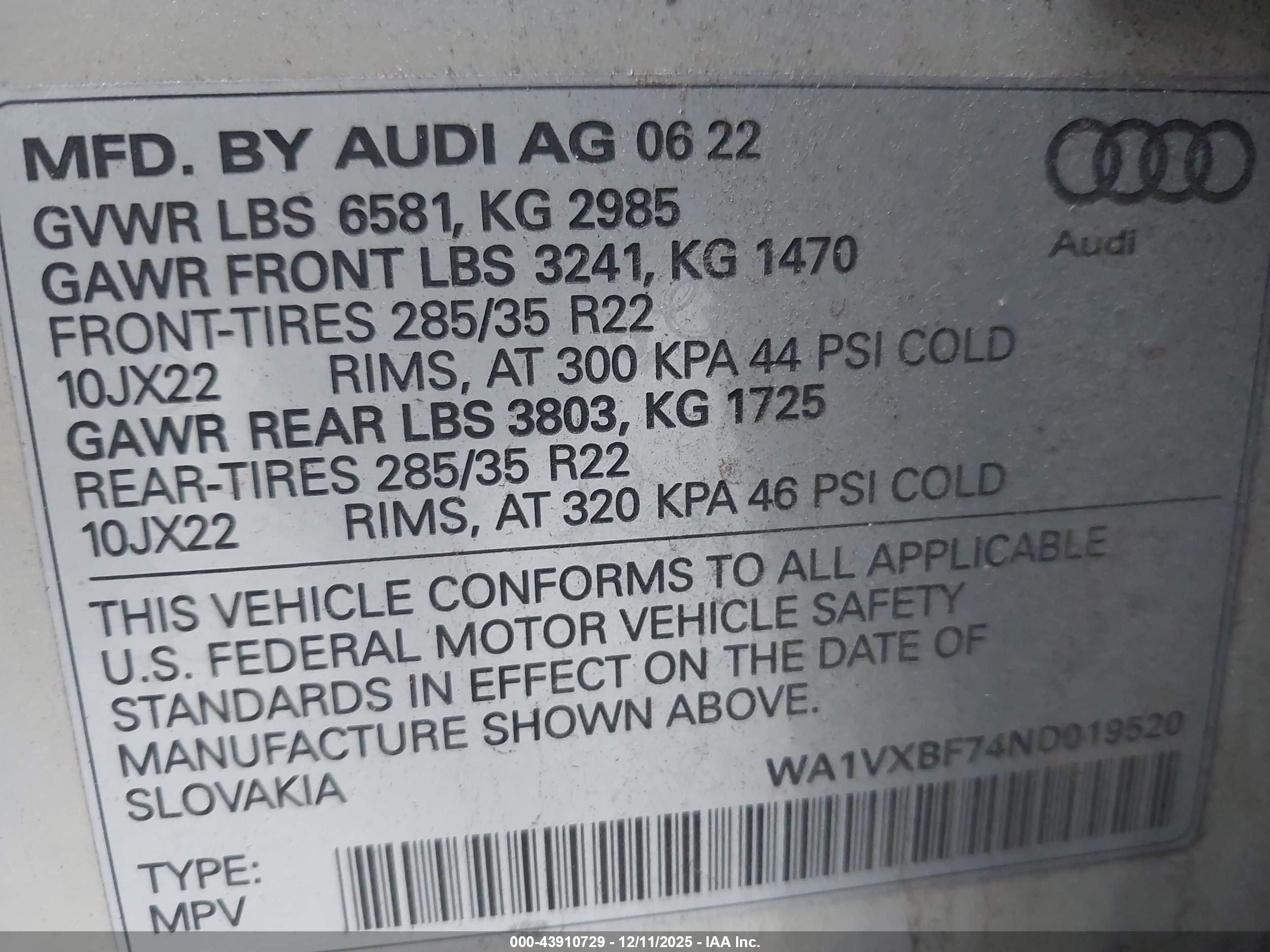 AUDI Q7 image 9