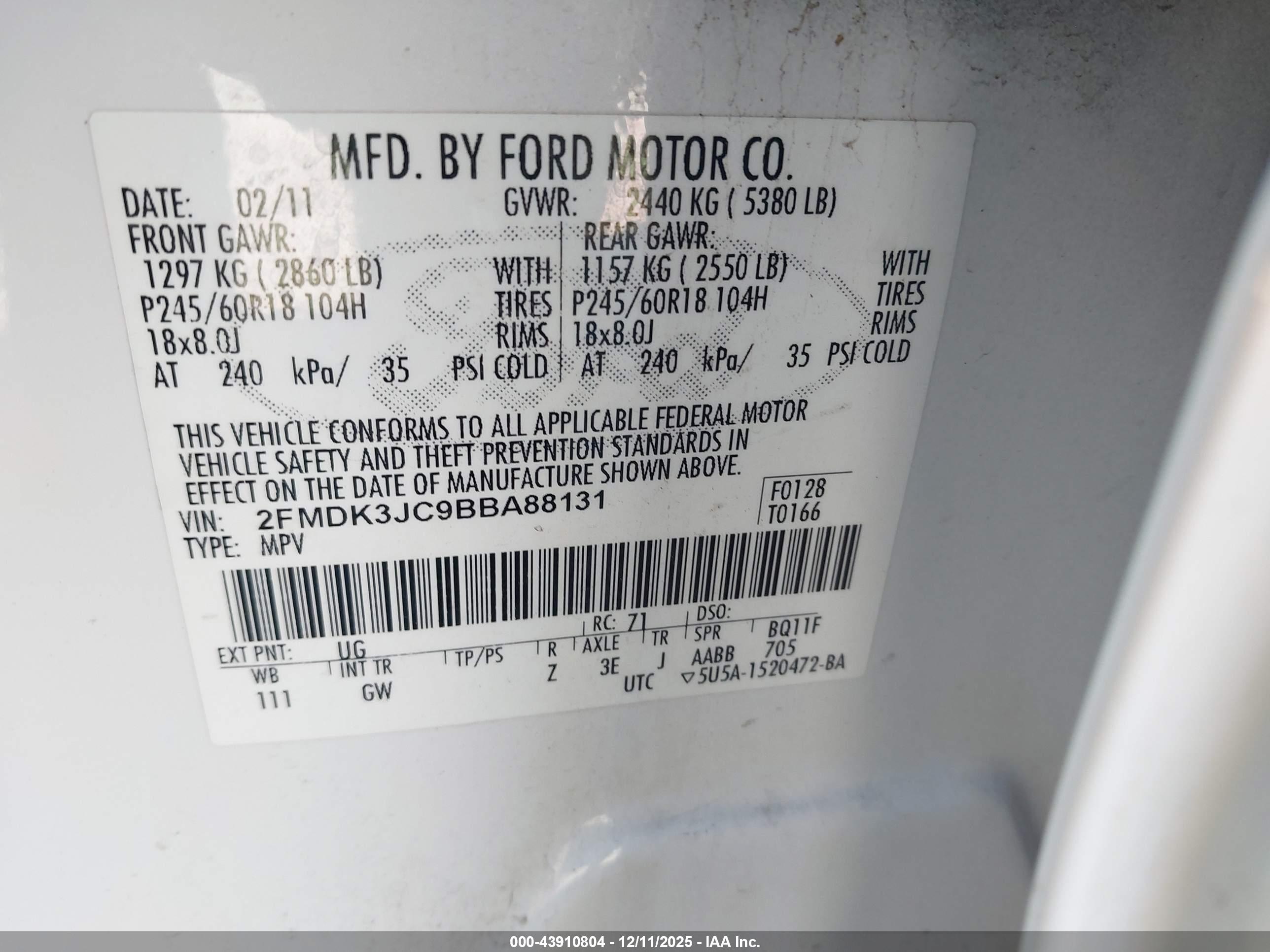 FORD EDGE image 9