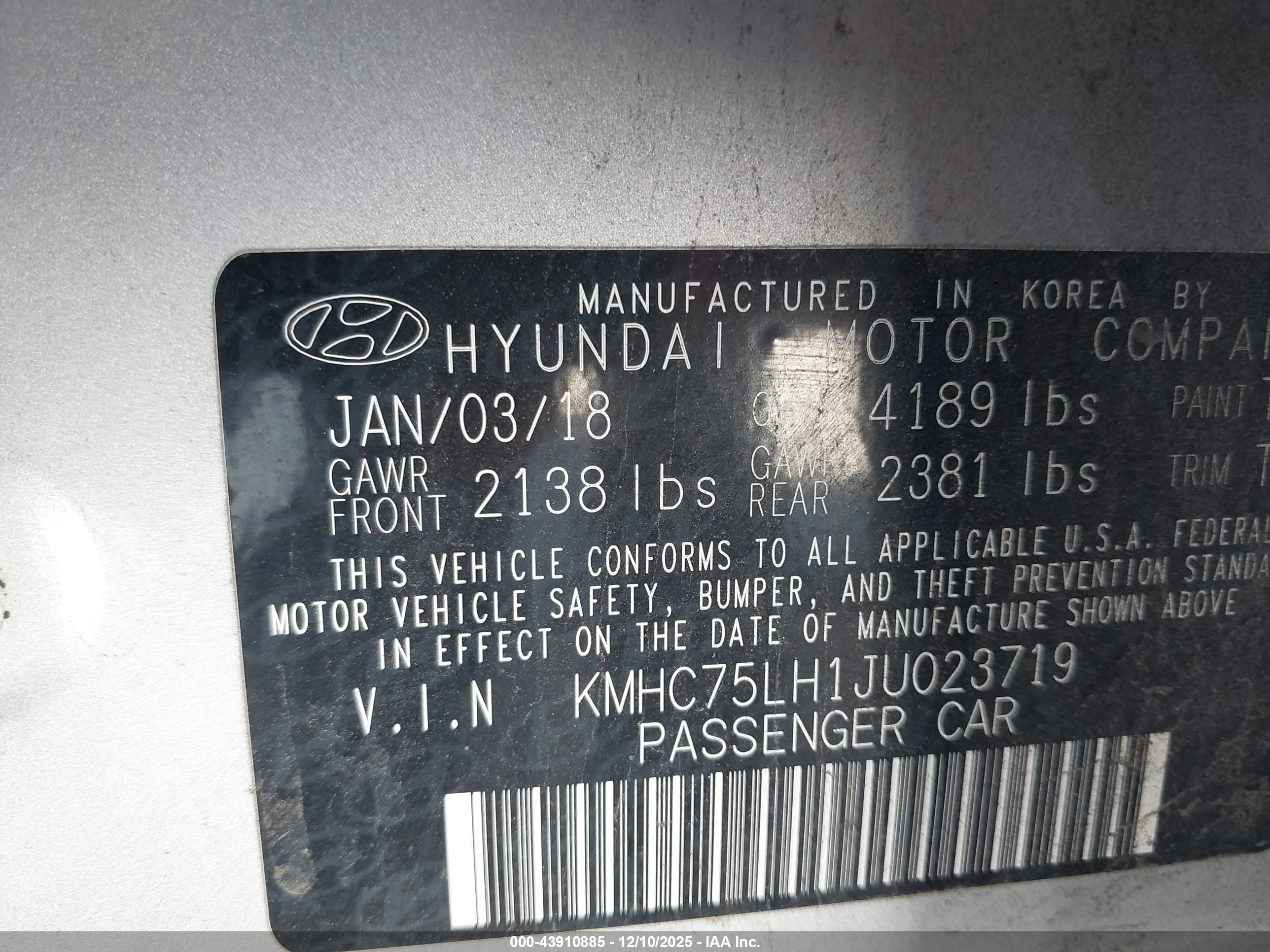 HYUNDAI IONIQ image 9