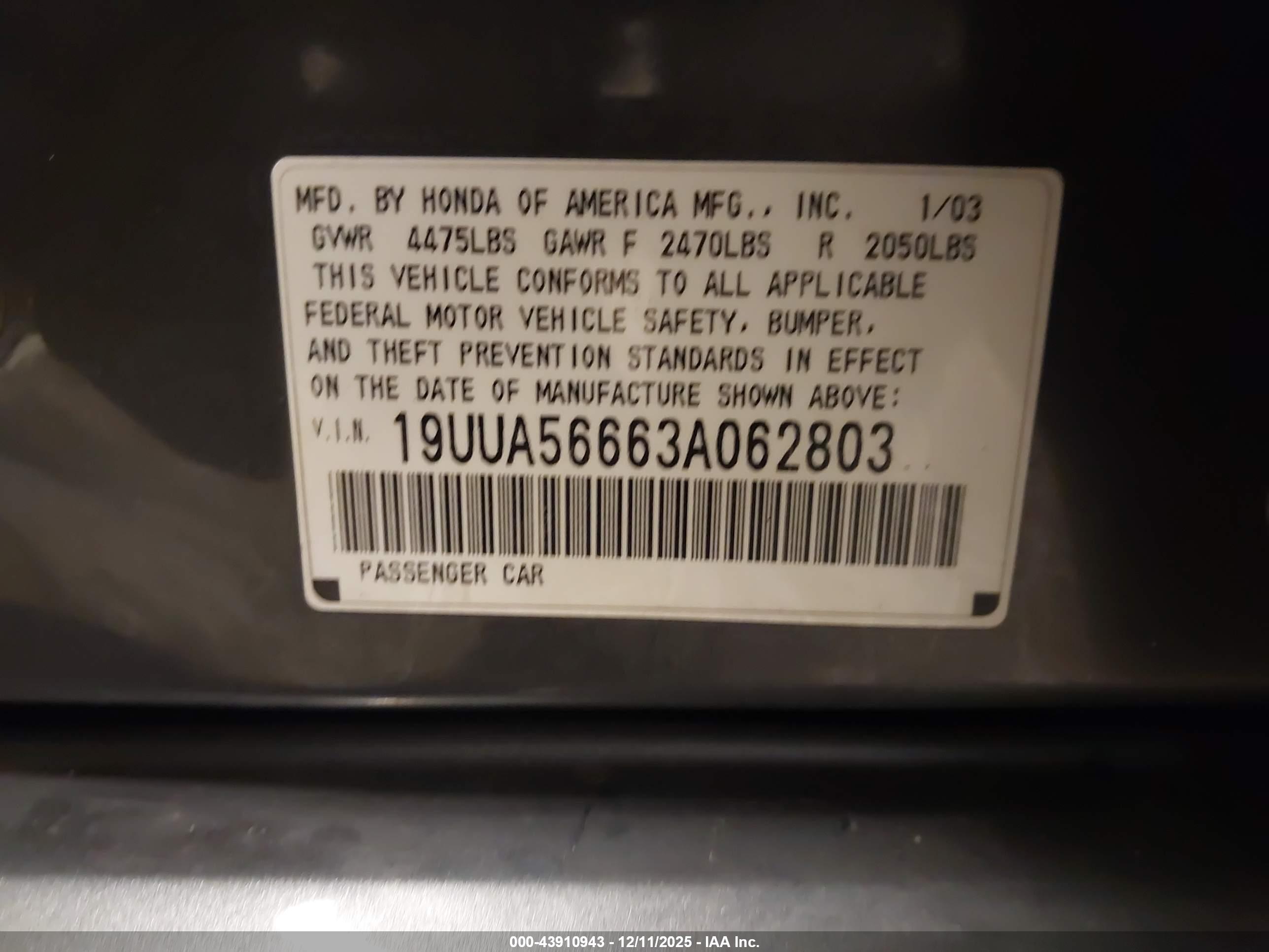ACURA TL image 9