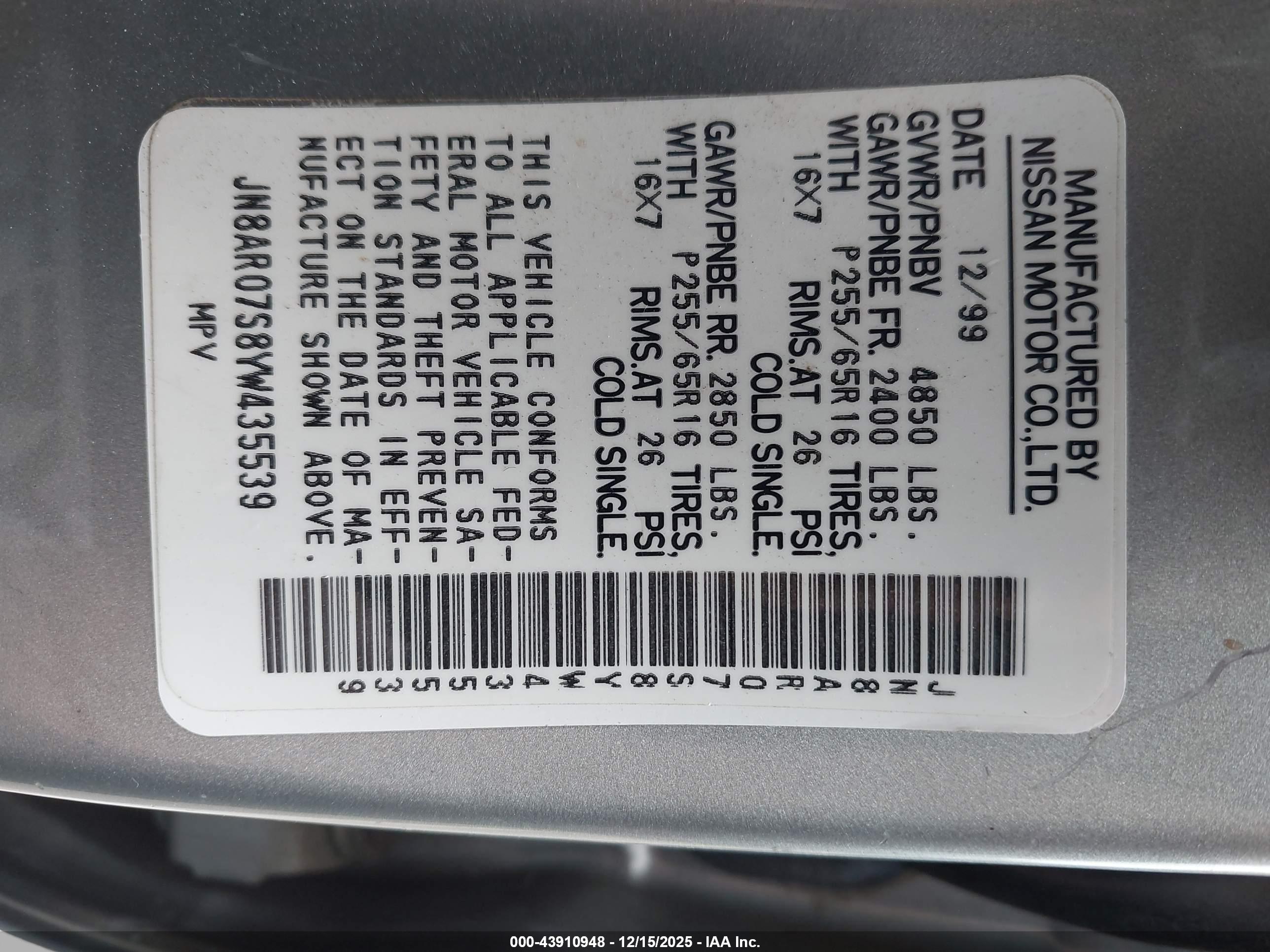 NISSAN PATHFINDER image 9