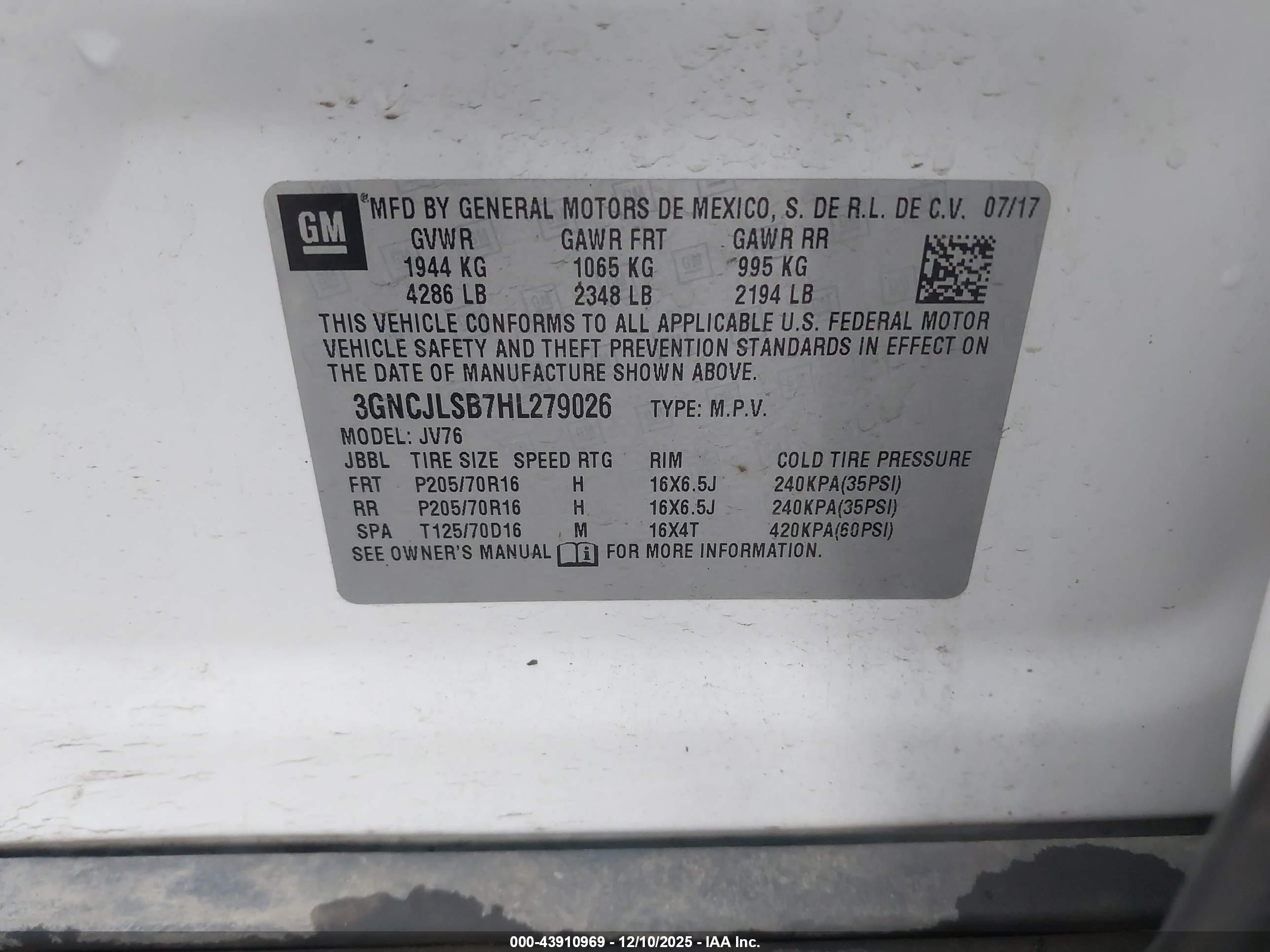 CHEVROLET TRAX image 9