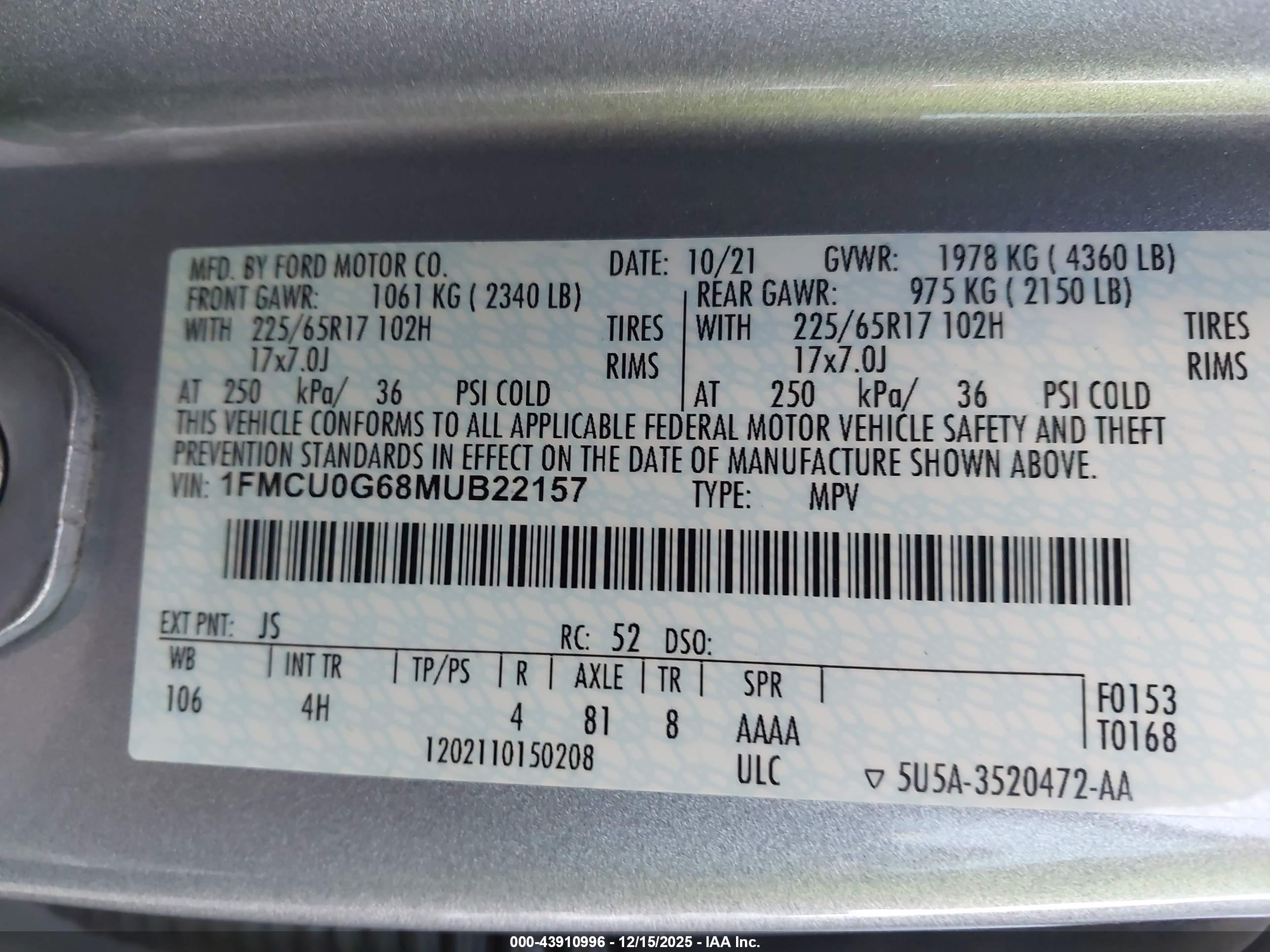 FORD ESCAPE image 9