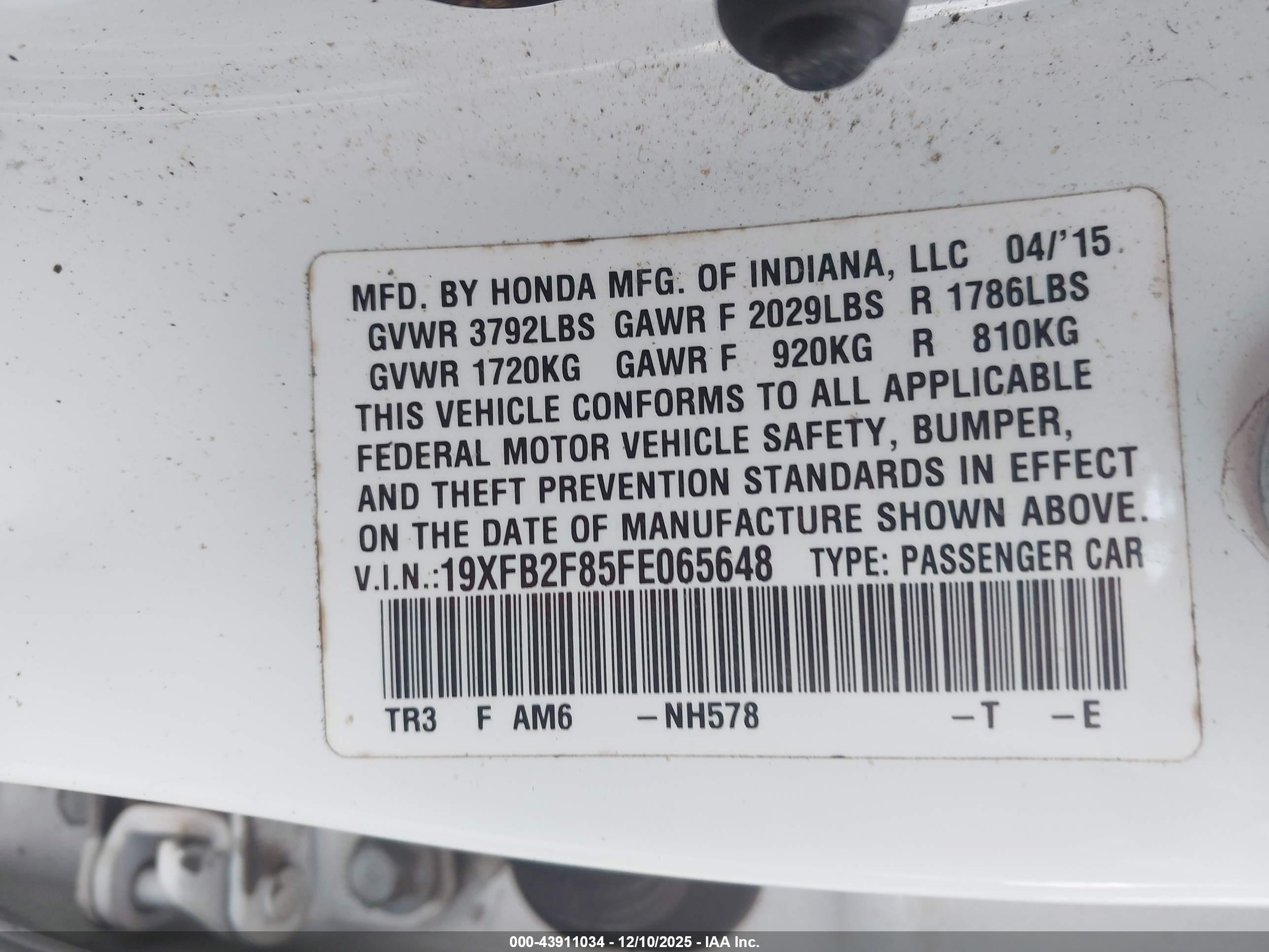 HONDA CIVIC image 9