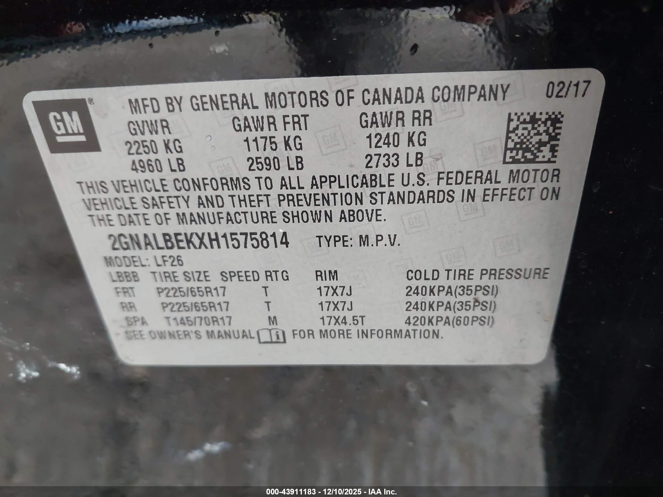 CHEVROLET EQUINOX image 9