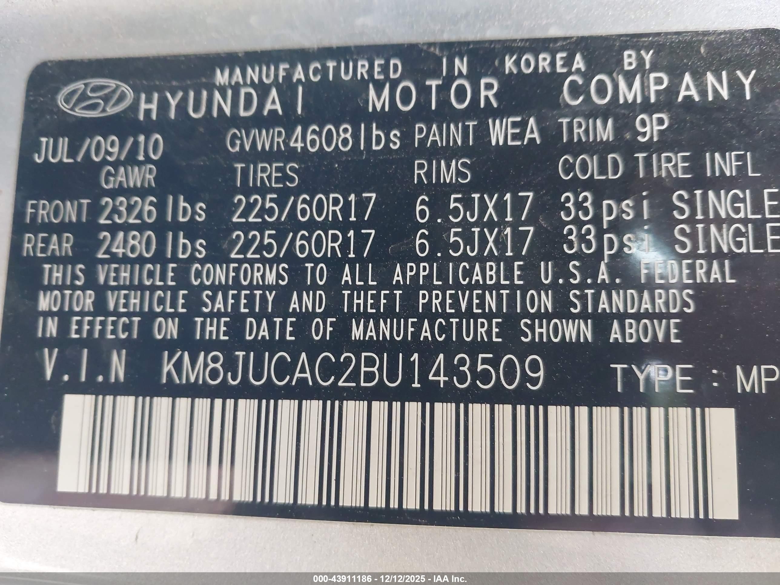 HYUNDAI TUCSON image 9